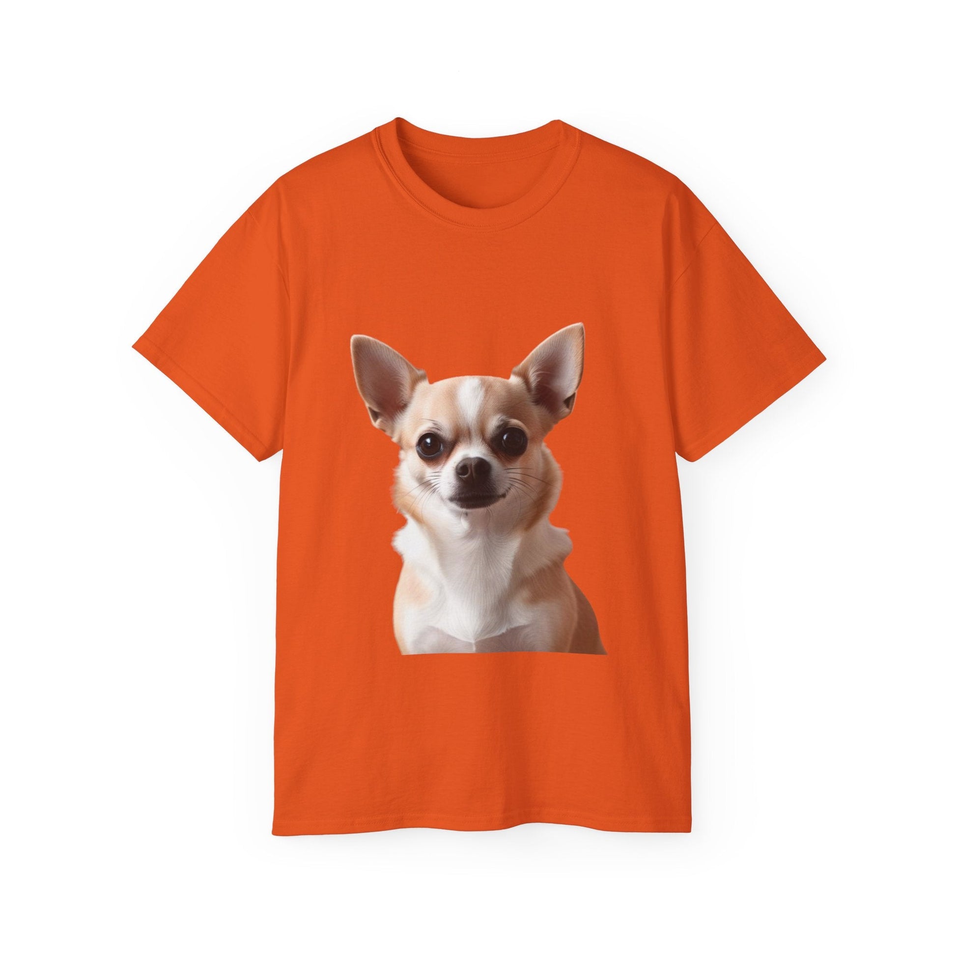 Maglietta Chihuahua Lover Unisex Ultra Cotone - T-Shirt con Disegno Cane Carino - AKYCO