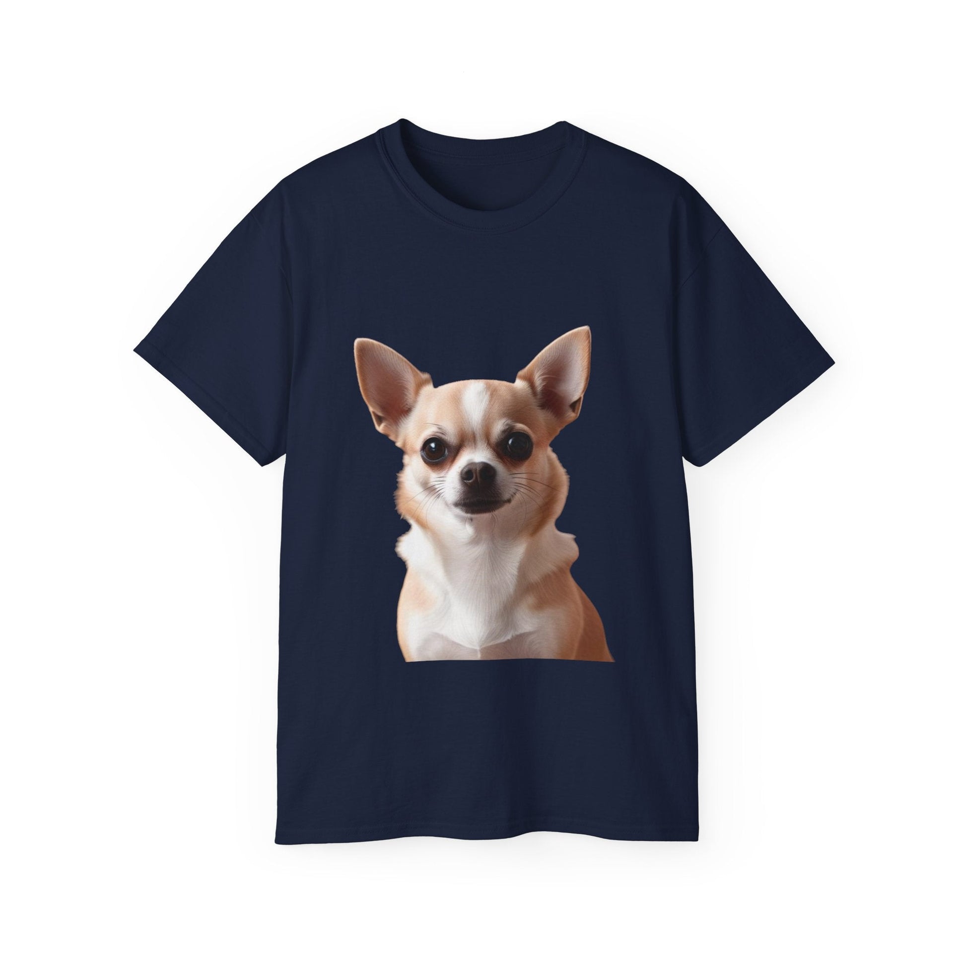 Maglietta Chihuahua Lover Unisex Ultra Cotone - T-Shirt con Disegno Cane Carino - AKYCO