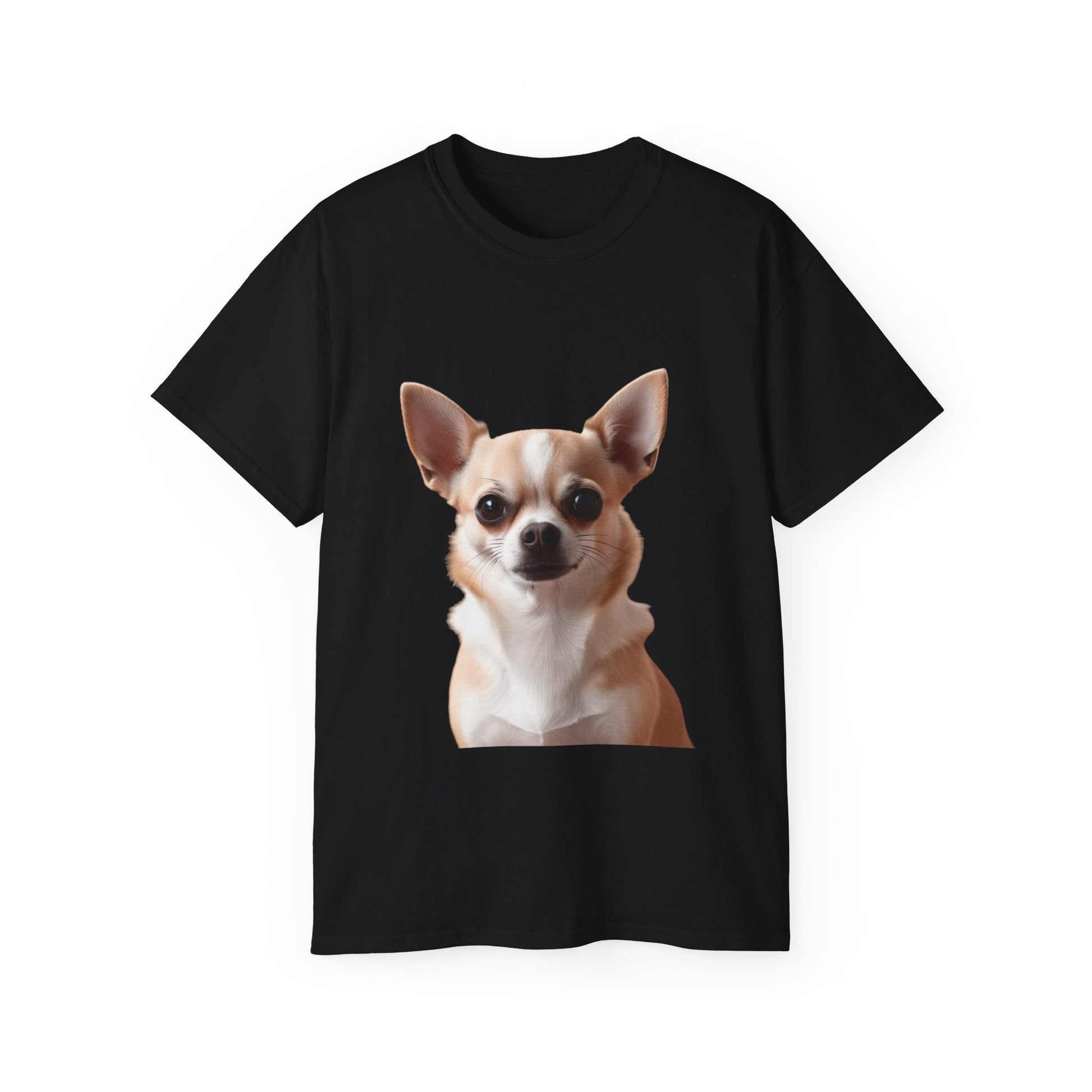 Maglietta Chihuahua Lover Unisex Ultra Cotone - T-Shirt con Disegno Cane Carino - AKYCO