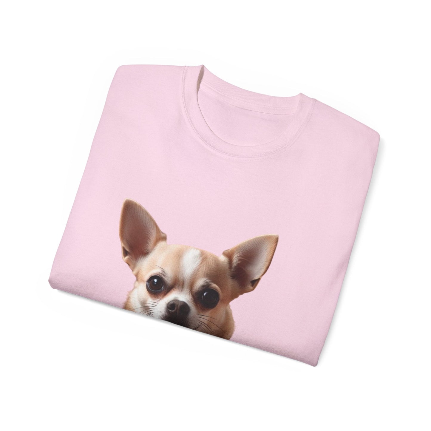 Maglietta Chihuahua Lover Unisex Ultra Cotone - T-Shirt con Disegno Cane Carino - AKYCO