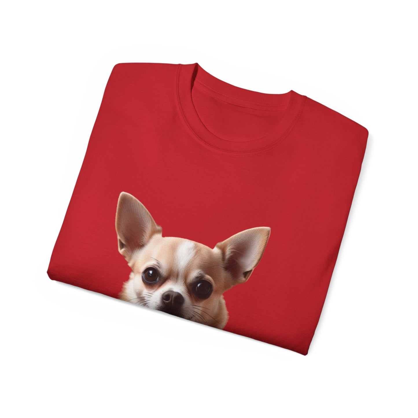 Maglietta Chihuahua Lover Unisex Ultra Cotone - T-Shirt con Disegno Cane Carino - AKYCO