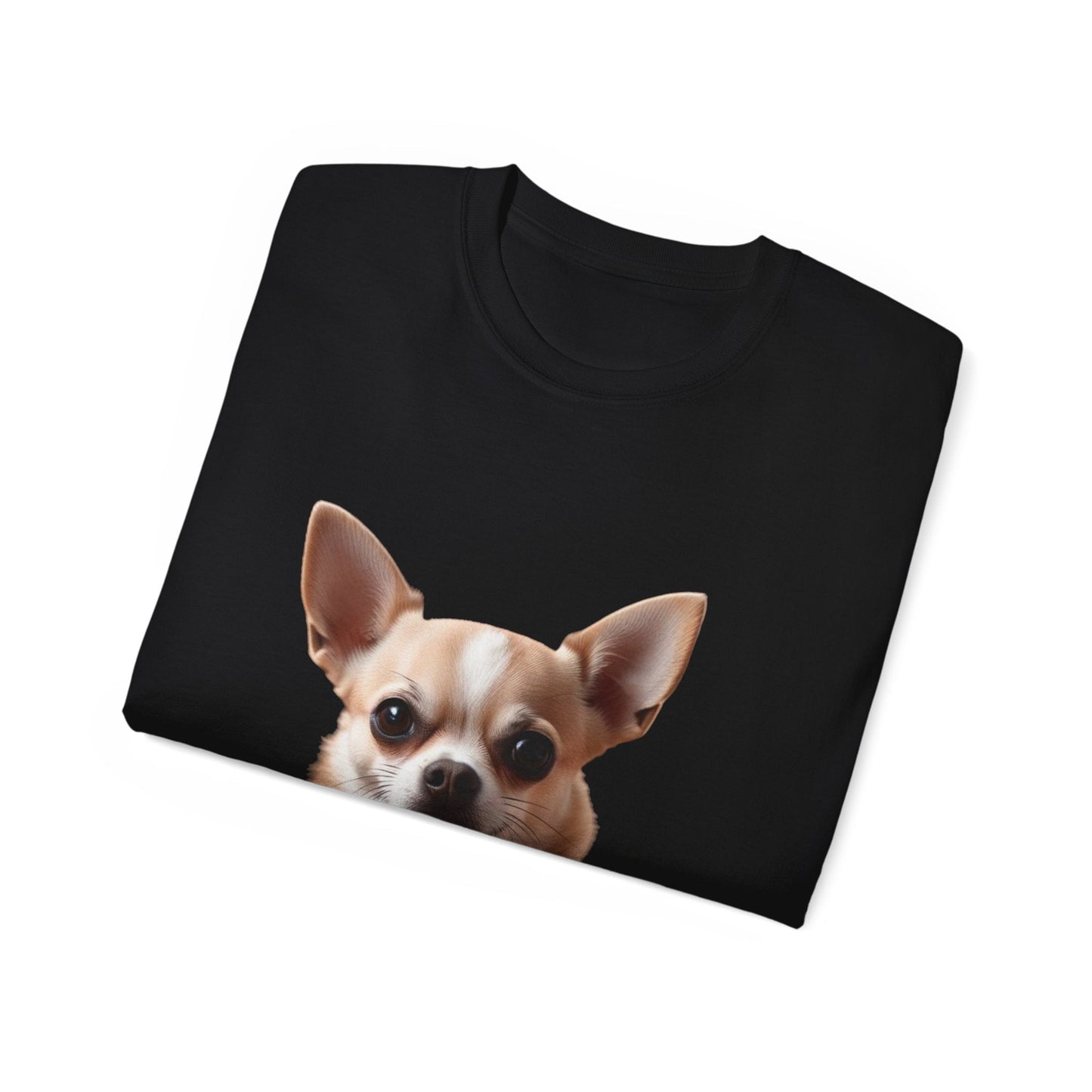 Maglietta Chihuahua Lover Unisex Ultra Cotone - T-Shirt con Disegno Cane Carino - AKYCO
