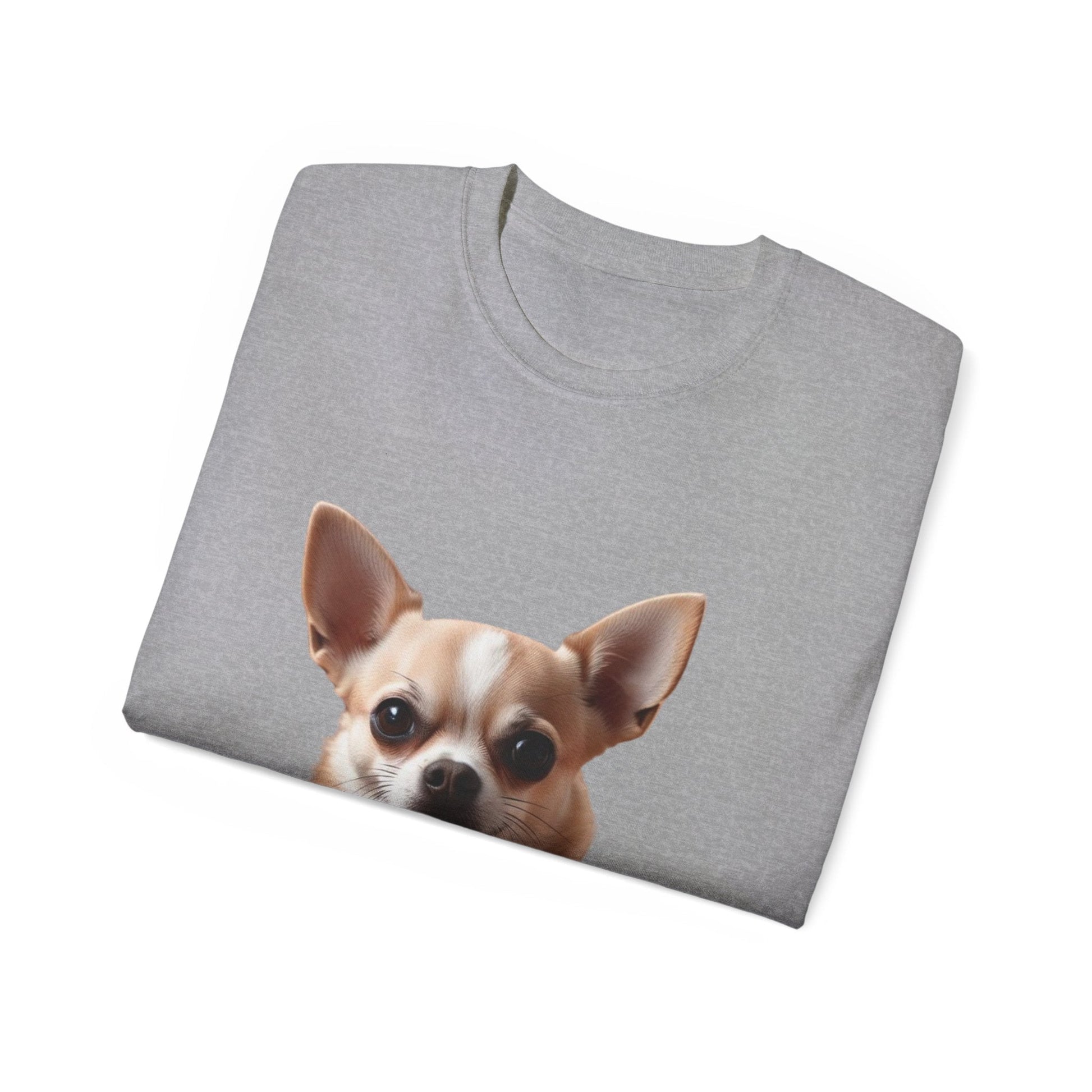 Maglietta Chihuahua Lover Unisex Ultra Cotone - T-Shirt con Disegno Cane Carino - AKYCO