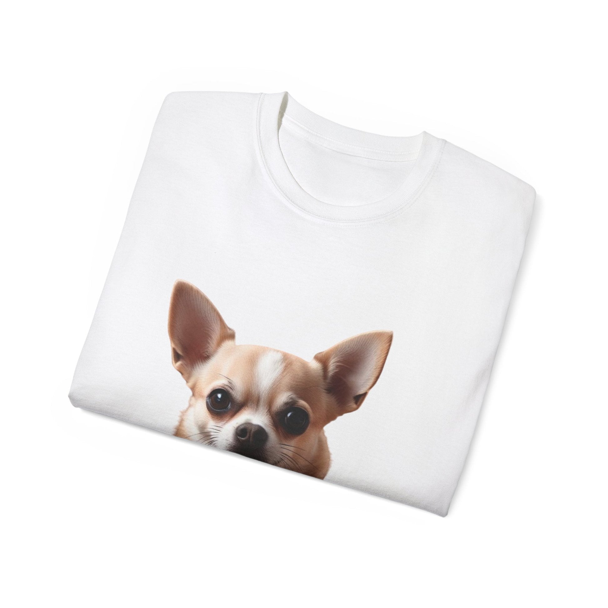 Maglietta Chihuahua Lover Unisex Ultra Cotone - T-Shirt con Disegno Cane Carino - AKYCO