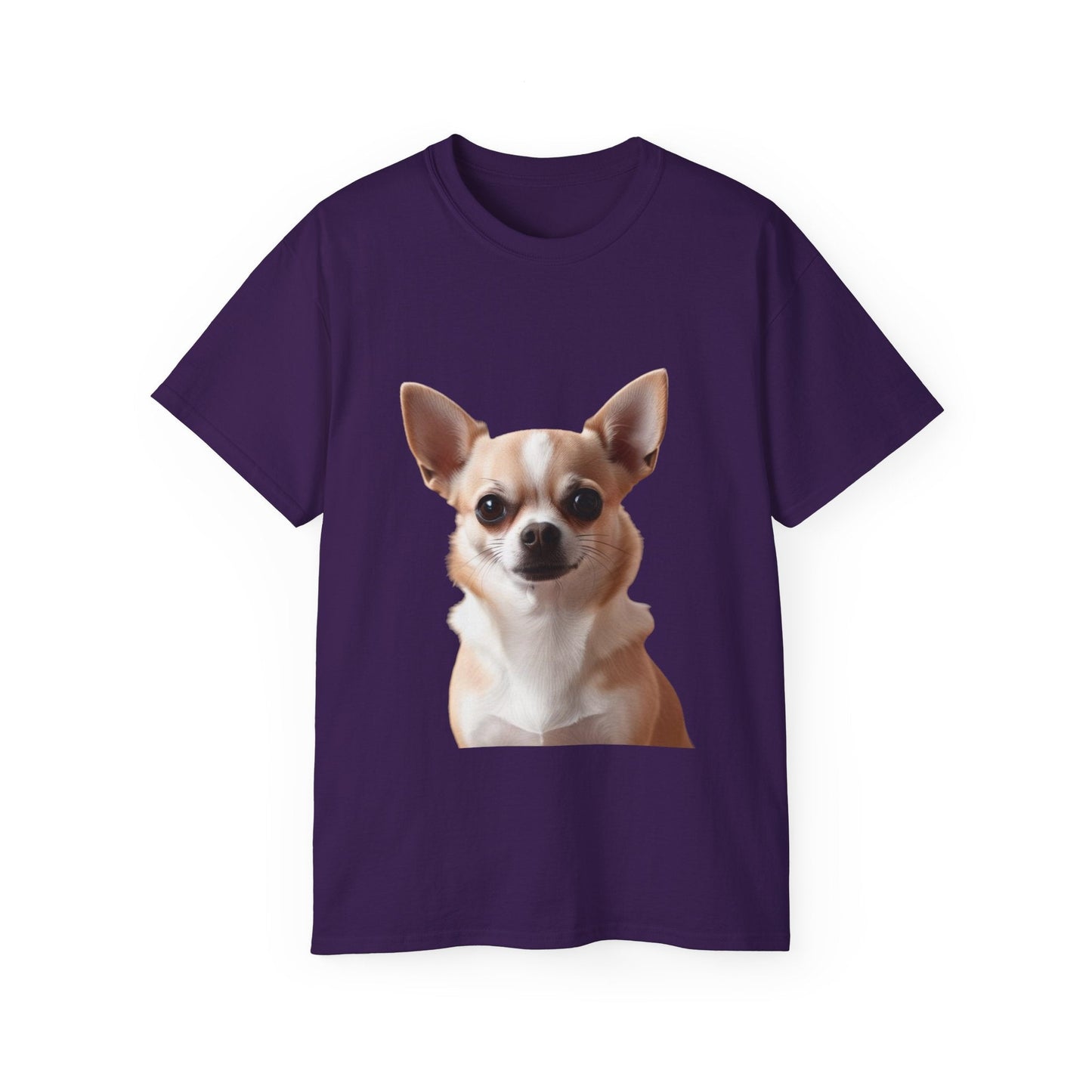 Maglietta Chihuahua Lover Unisex Ultra Cotone - T-Shirt con Disegno Cane Carino - AKYCO
