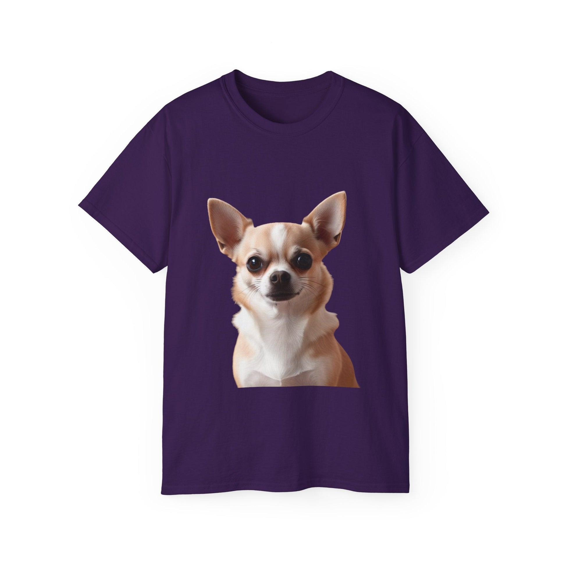 Maglietta Chihuahua Lover Unisex Ultra Cotone - T-Shirt con Disegno Cane Carino - AKYCO