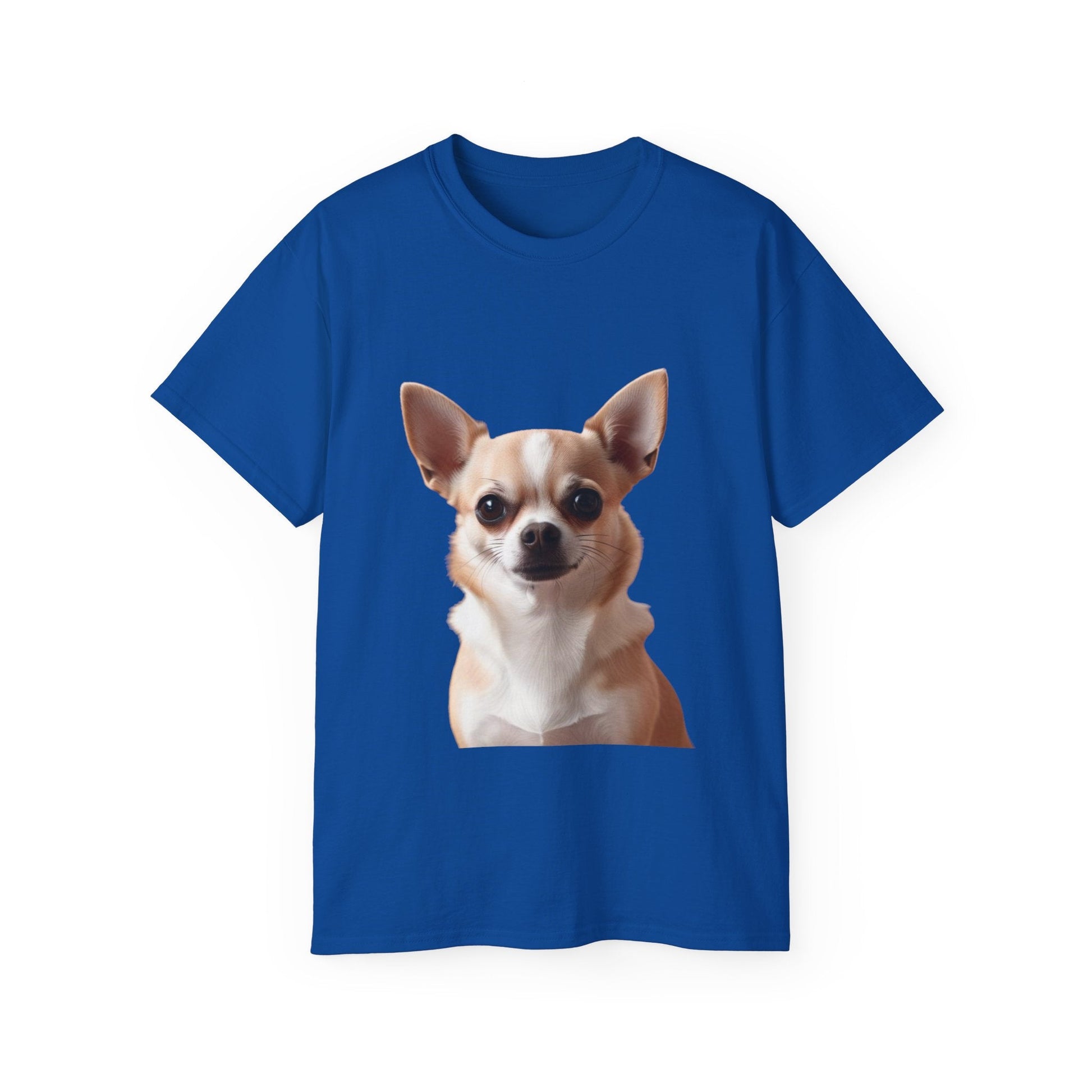 Maglietta Chihuahua Lover Unisex Ultra Cotone - T-Shirt con Disegno Cane Carino - AKYCO