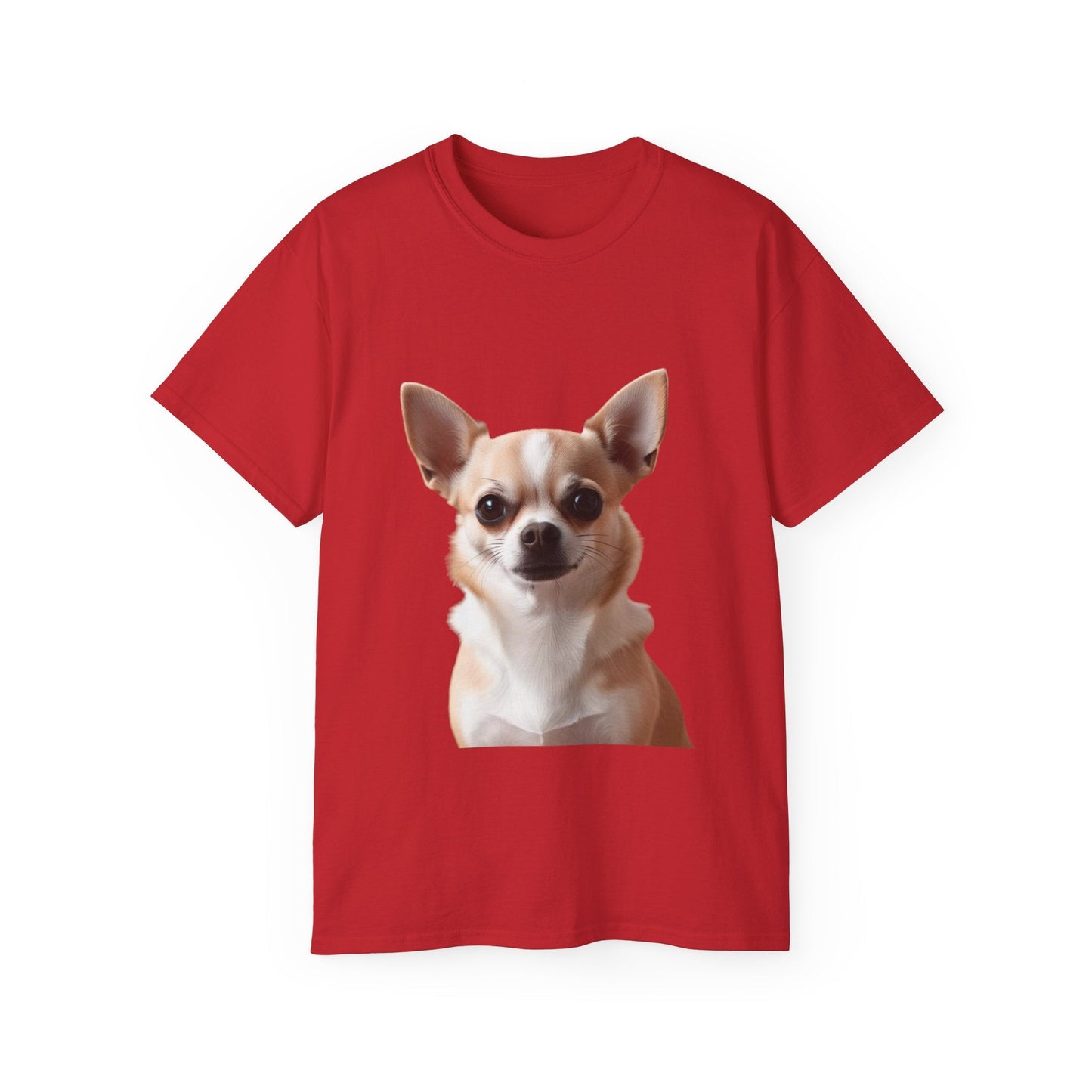 Maglietta Chihuahua Lover Unisex Ultra Cotone - T-Shirt con Disegno Cane Carino - AKYCO