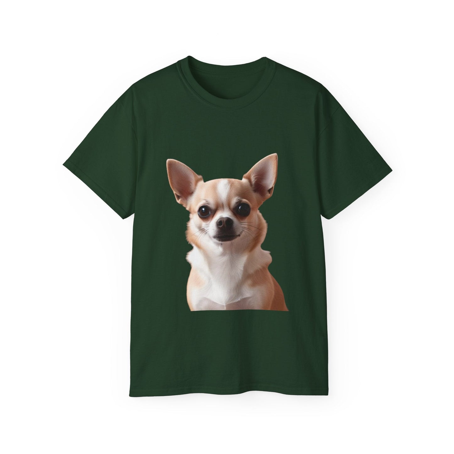Maglietta Chihuahua Lover Unisex Ultra Cotone - T-Shirt con Disegno Cane Carino - AKYCO