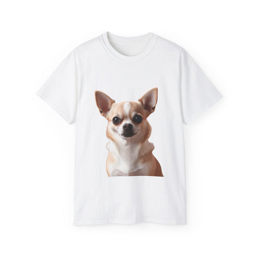 Maglietta Chihuahua Lover Unisex Ultra Cotone - T-Shirt con Disegno Cane Carino - AKYCO