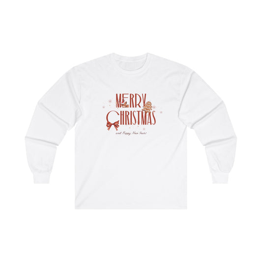 Maglietta di Natale a Maniche Lunghe - Perfetta per le Festività - Aky & Co.