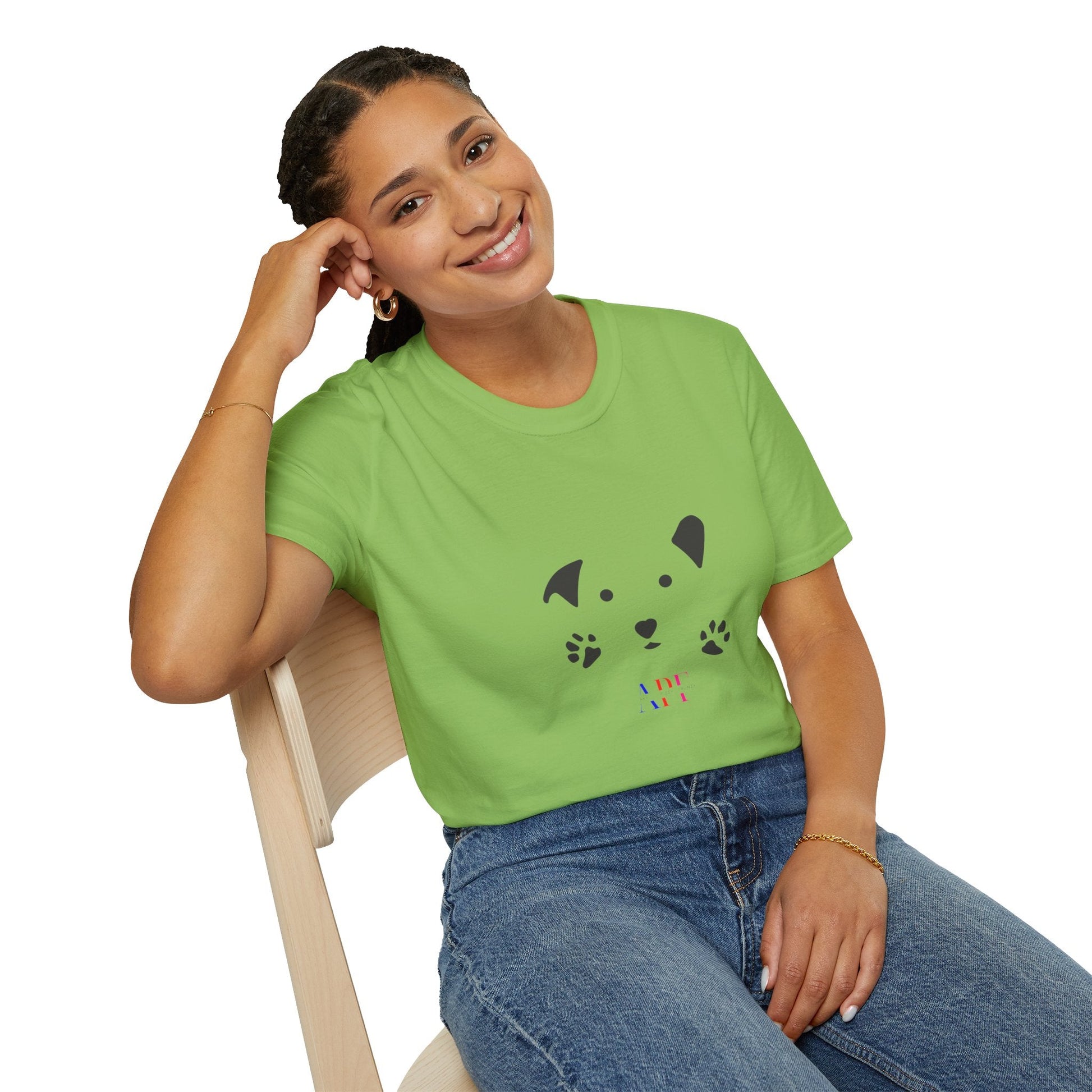 Maglietta Unisex con Design di Cucciolo: Perfetta per gli Amanti dei Cani - Solo su APF Shop Online - Aky & Co.