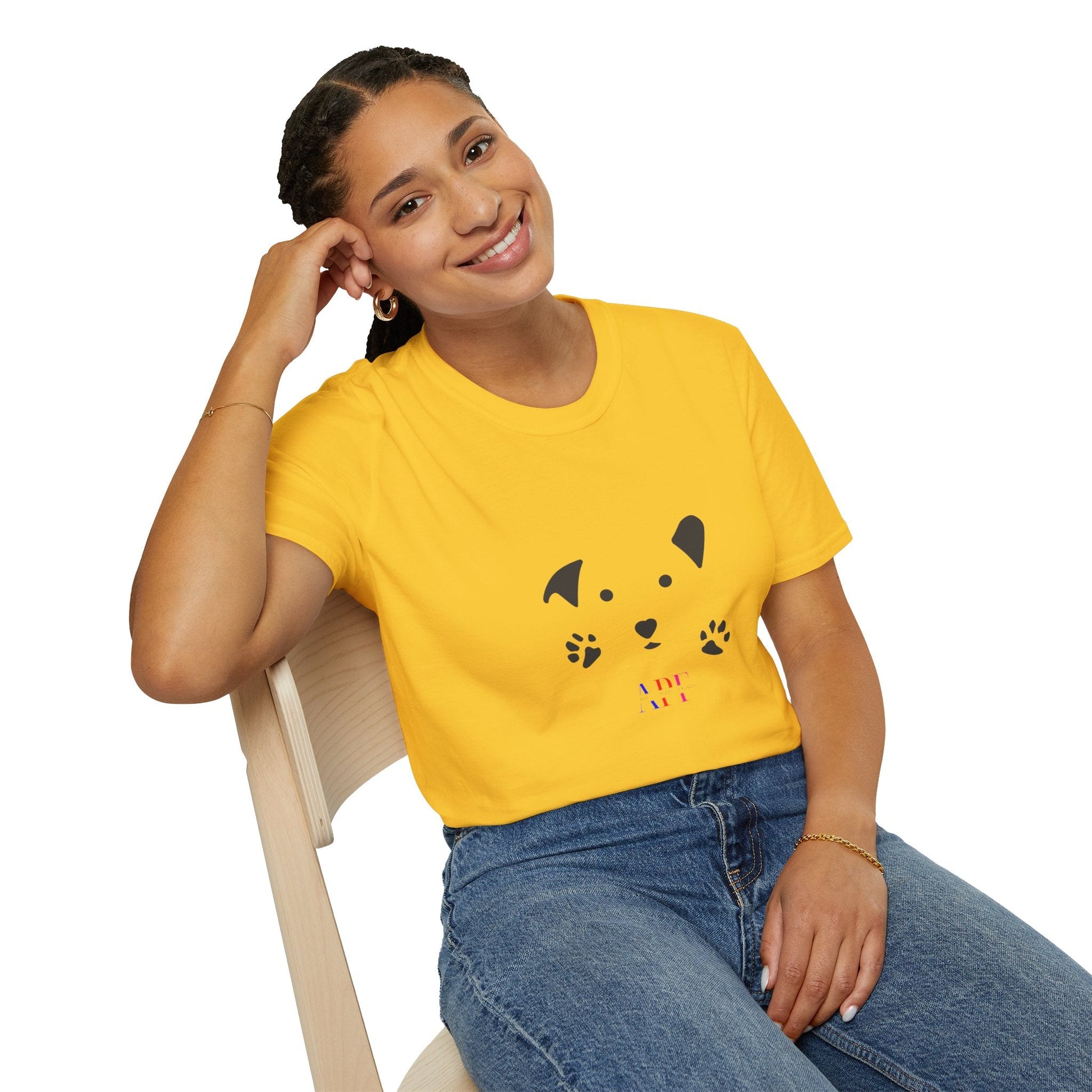 Maglietta Unisex con Design di Cucciolo: Perfetta per gli Amanti dei Cani - Solo su APF Shop Online - Aky & Co.