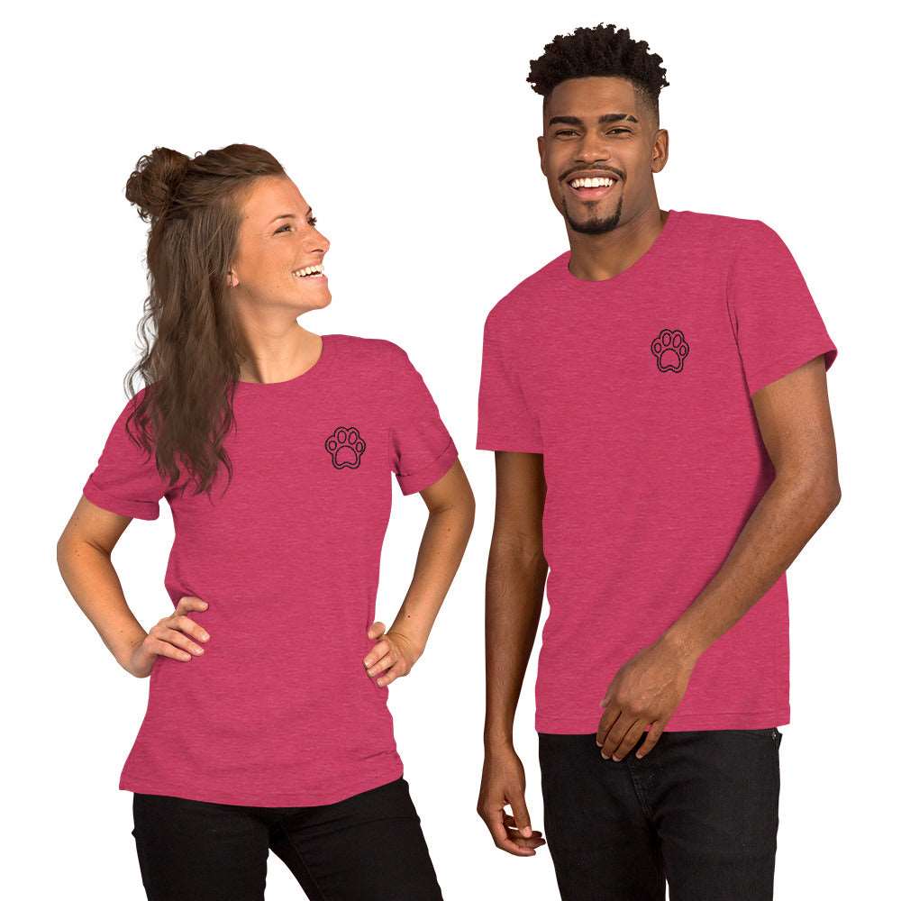 Maglietta Unisex con Stampa Zampa – Regalo Perfetto per Amanti dei Cani - Aky & Co.