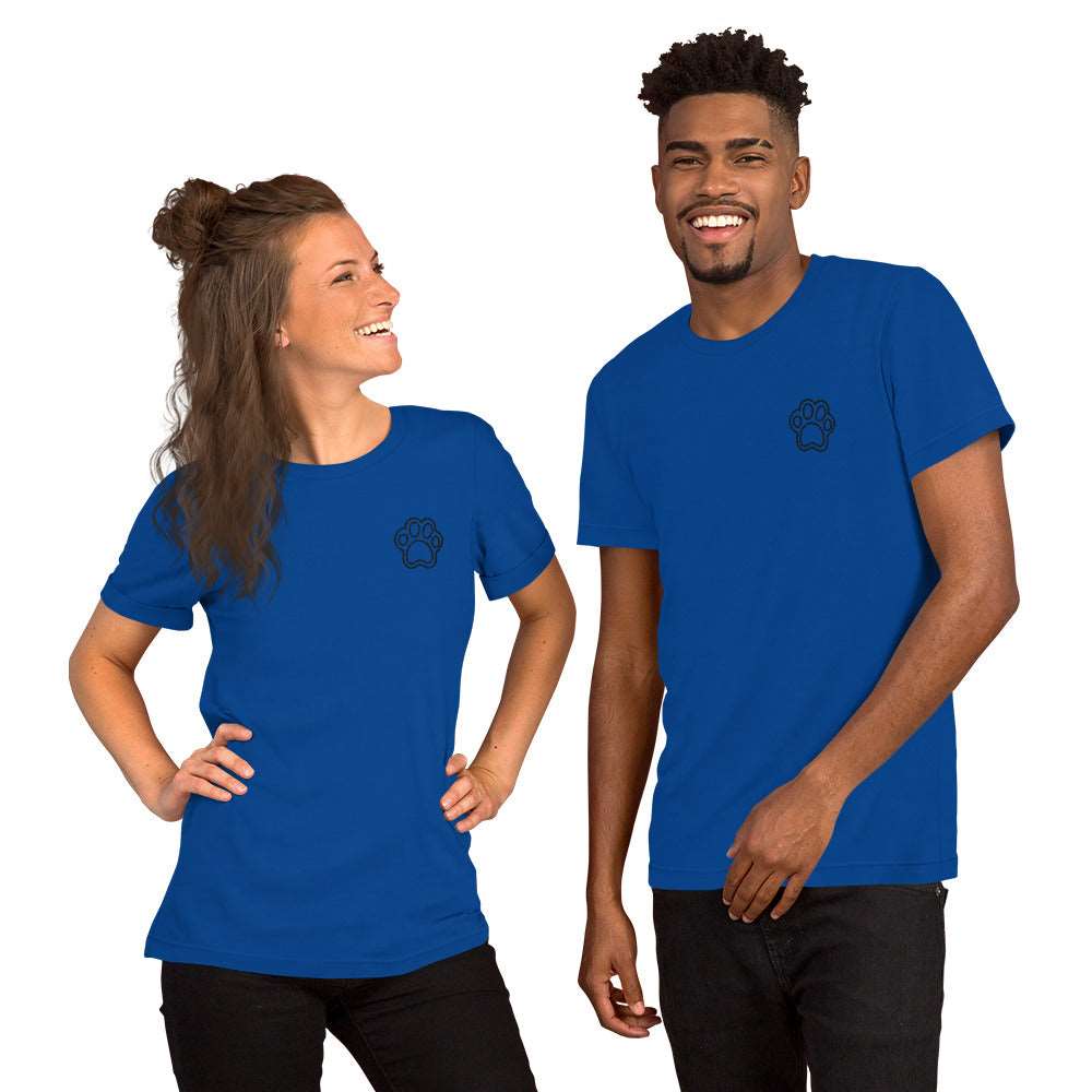 Maglietta Unisex con Stampa Zampa – Regalo Perfetto per Amanti dei Cani - Aky & Co.