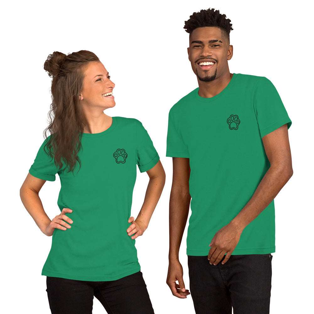 Maglietta Unisex con Stampa Zampa – Regalo Perfetto per Amanti dei Cani - Aky & Co.