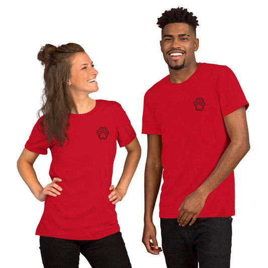 Maglietta Unisex con Stampa Zampa – Regalo Perfetto per Amanti dei Cani - Aky & Co.