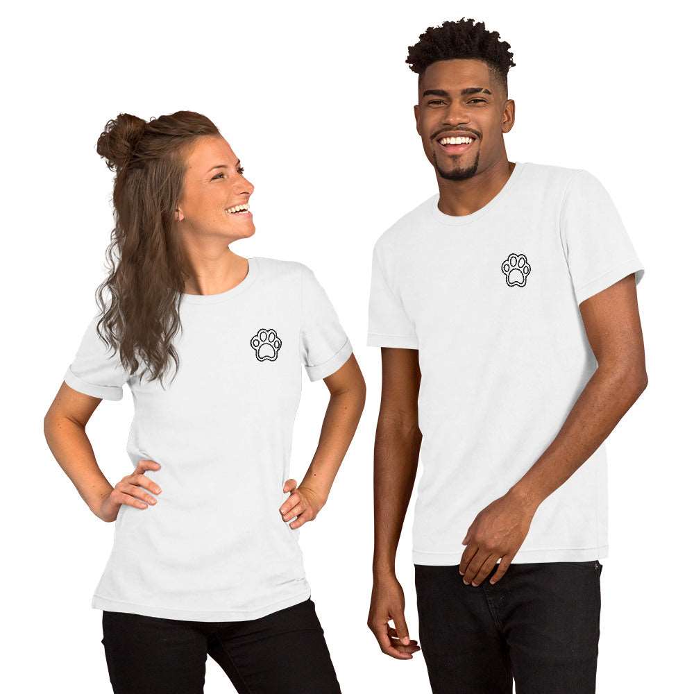 Maglietta Unisex con Stampa Zampa – Regalo Perfetto per Amanti dei Cani - Aky & Co.