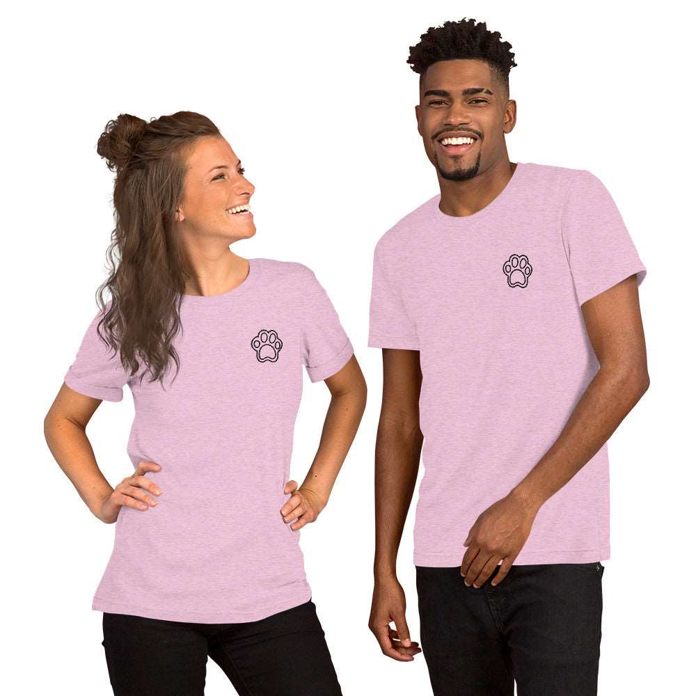 Maglietta Unisex con Stampa Zampa – Regalo Perfetto per Amanti dei Cani - Aky & Co.