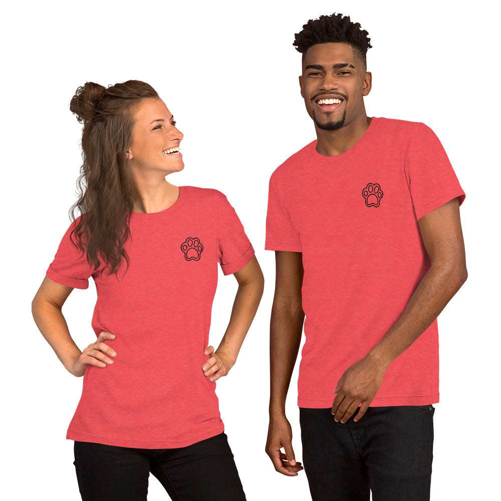 Maglietta Unisex con Stampa Zampa – Regalo Perfetto per Amanti dei Cani - Aky & Co.