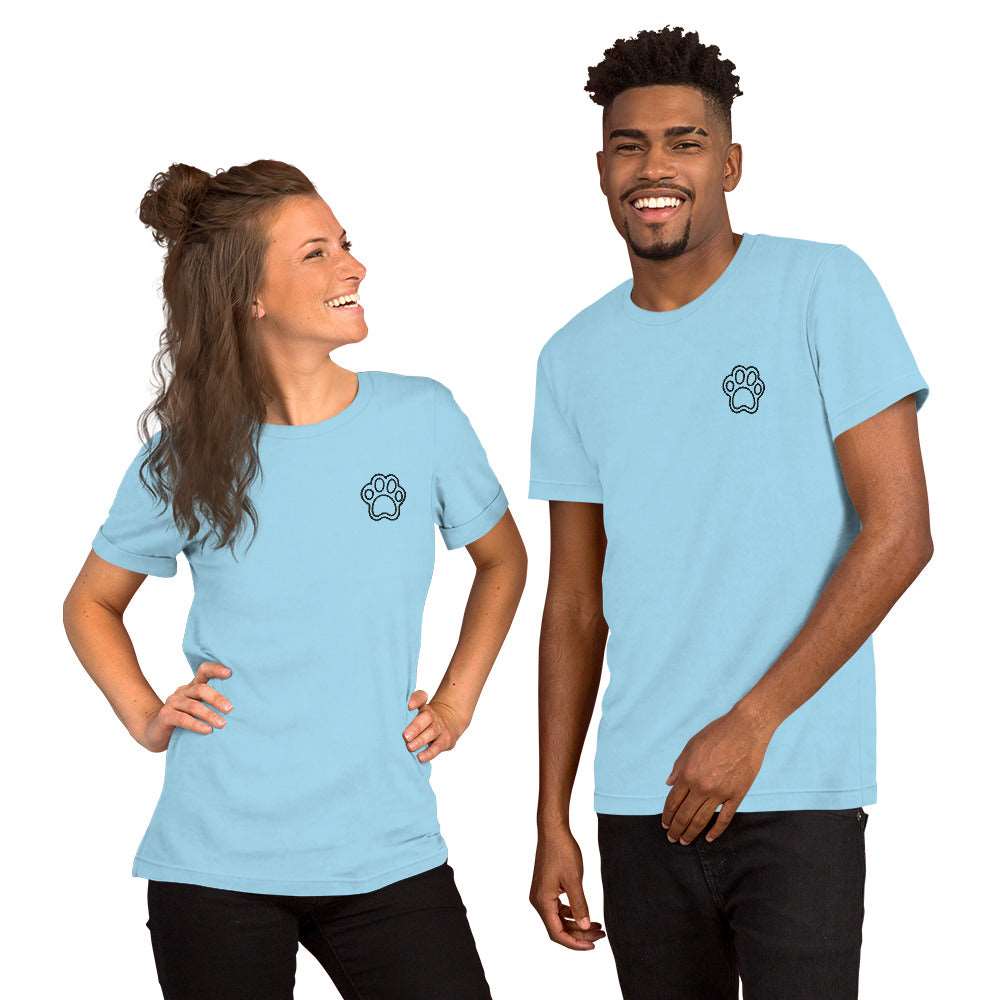 Maglietta Unisex con Stampa Zampa – Regalo Perfetto per Amanti dei Cani - Aky & Co.