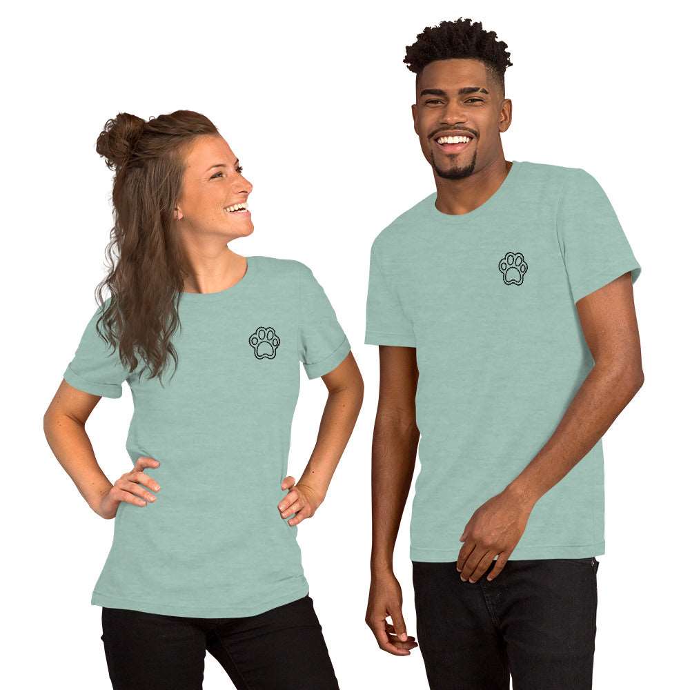 Maglietta Unisex con Stampa Zampa – Regalo Perfetto per Amanti dei Cani - Aky & Co.