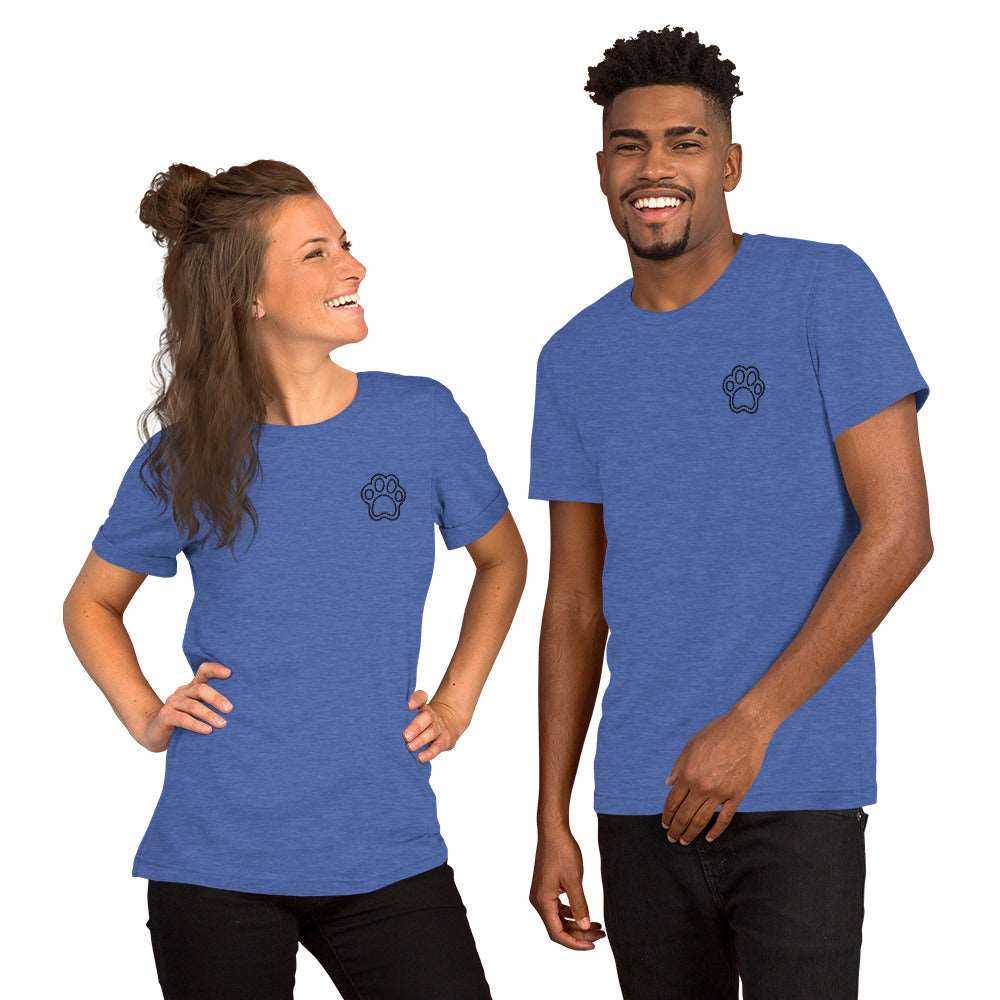 Maglietta Unisex con Stampa Zampa – Regalo Perfetto per Amanti dei Cani - Aky & Co.
