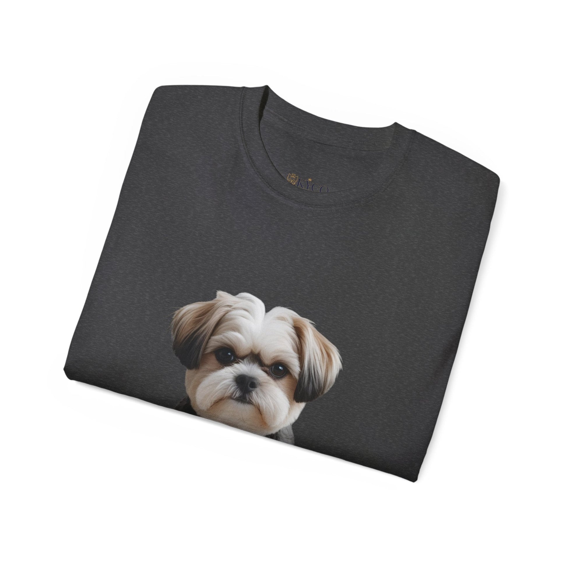 Maglietta Unisex in Cotone Ultra con Design Esclusivo Shih Tzu | AKYCO - AKYCO