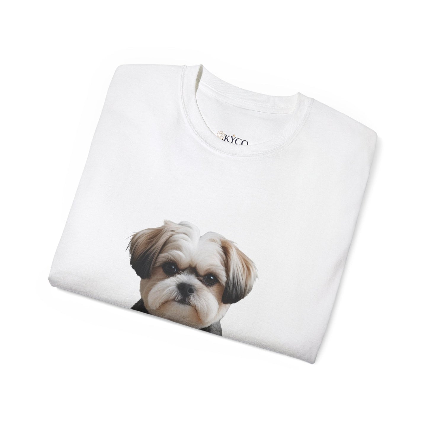 Maglietta Unisex in Cotone Ultra con Design Esclusivo Shih Tzu | AKYCO - AKYCO