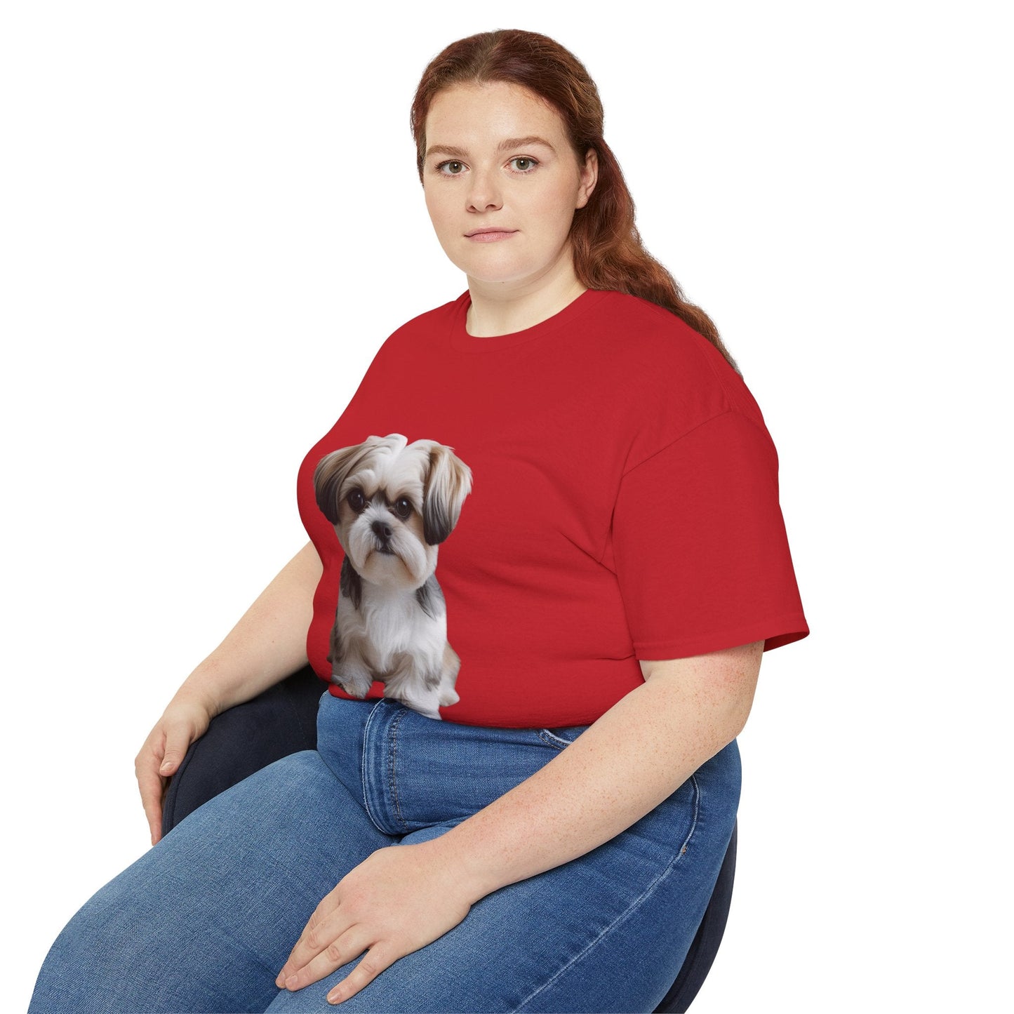 Maglietta Unisex in Cotone Ultra con Design Esclusivo Shih Tzu | AKYCO - AKYCO