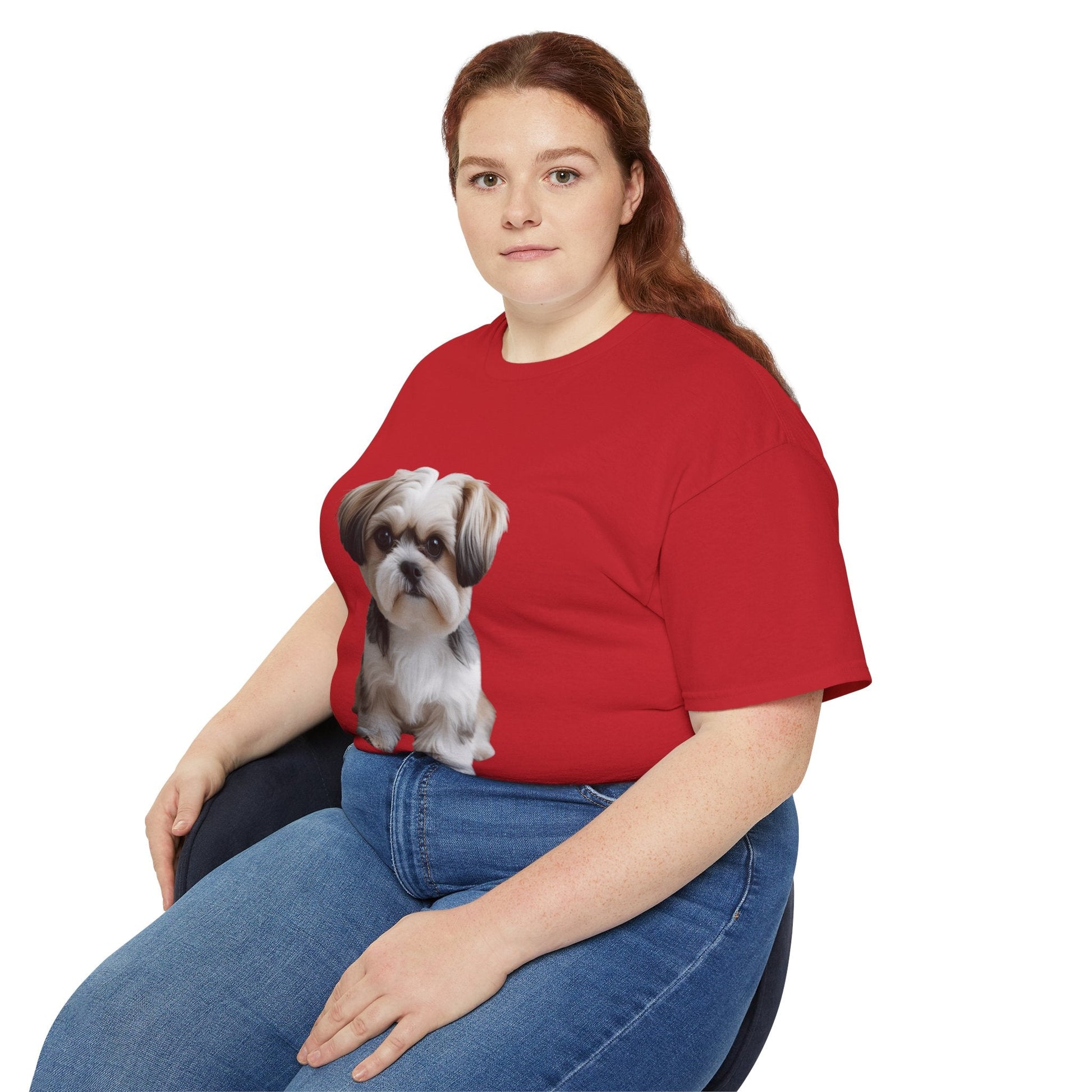 Maglietta Unisex in Cotone Ultra con Design Esclusivo Shih Tzu | AKYCO - AKYCO