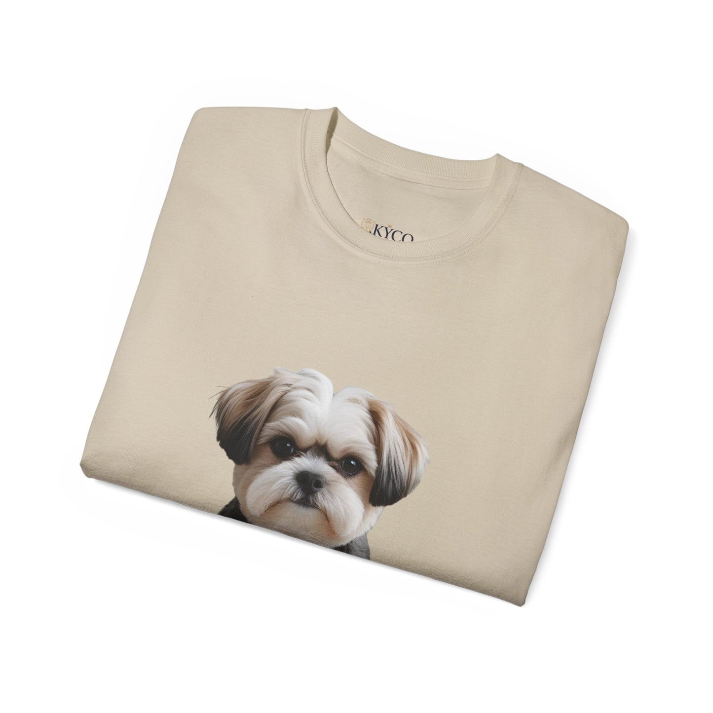 Maglietta Unisex in Cotone Ultra con Design Esclusivo Shih Tzu | AKYCO - AKYCO