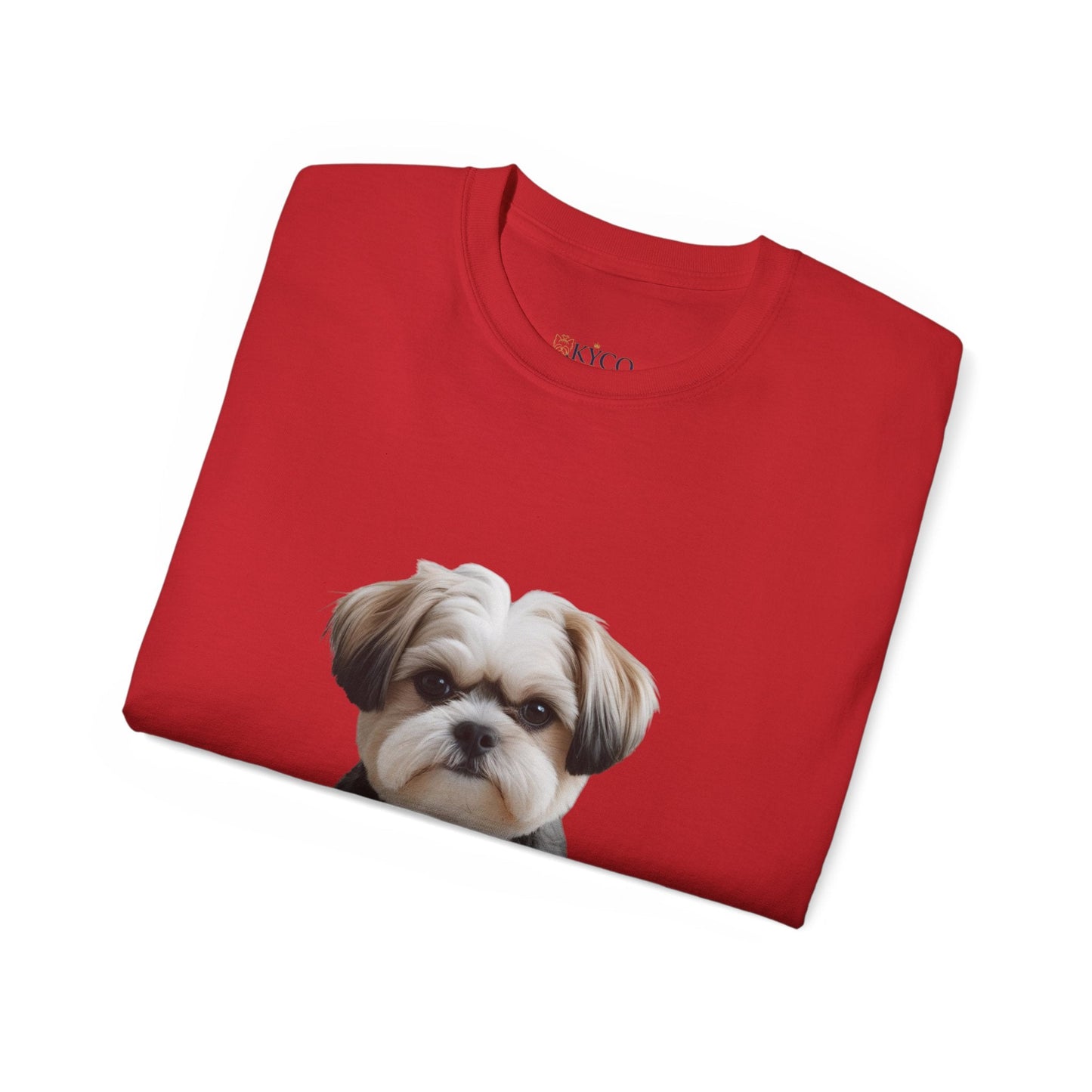 Maglietta Unisex in Cotone Ultra con Design Esclusivo Shih Tzu | AKYCO - AKYCO