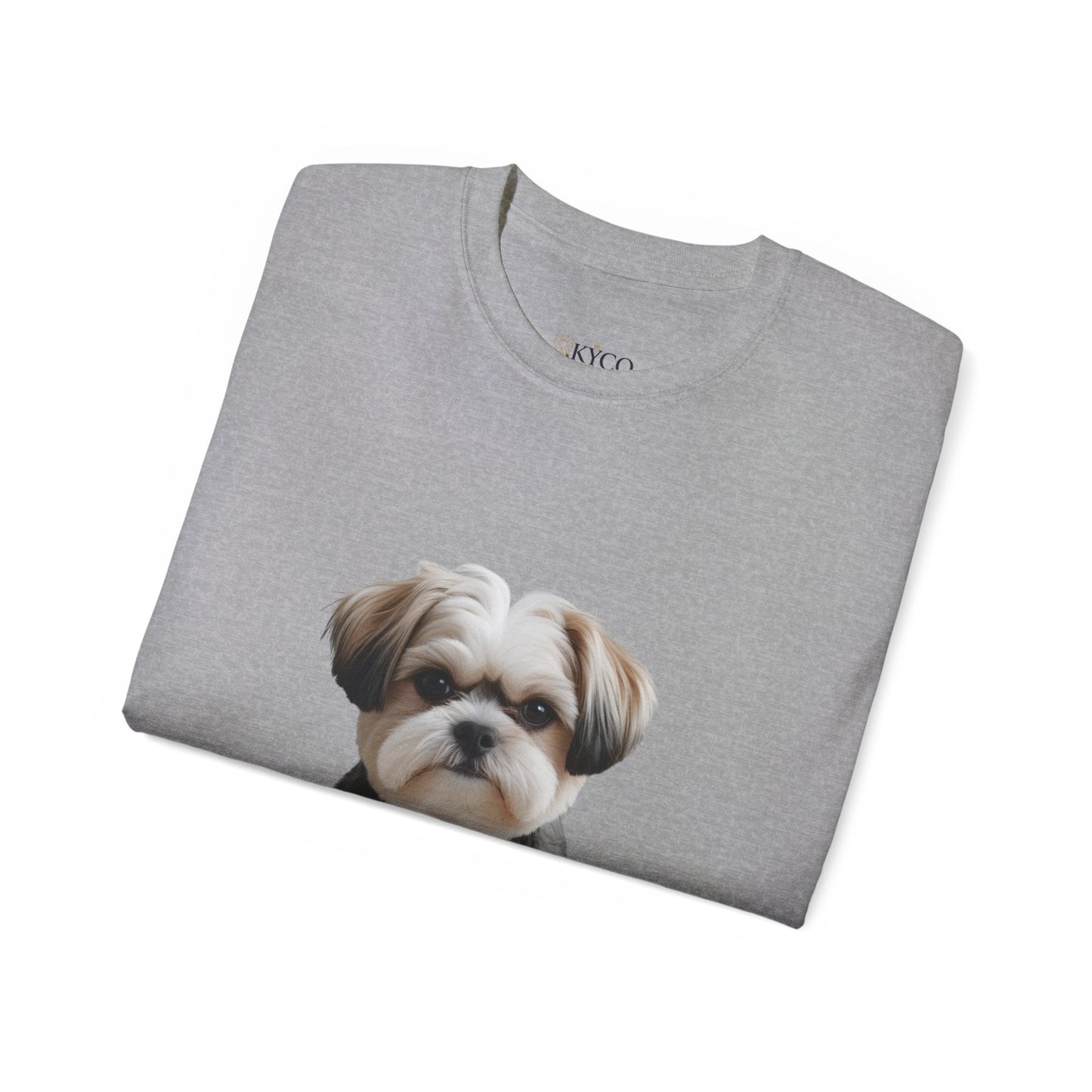 Maglietta Unisex in Cotone Ultra con Design Esclusivo Shih Tzu | AKYCO - AKYCO