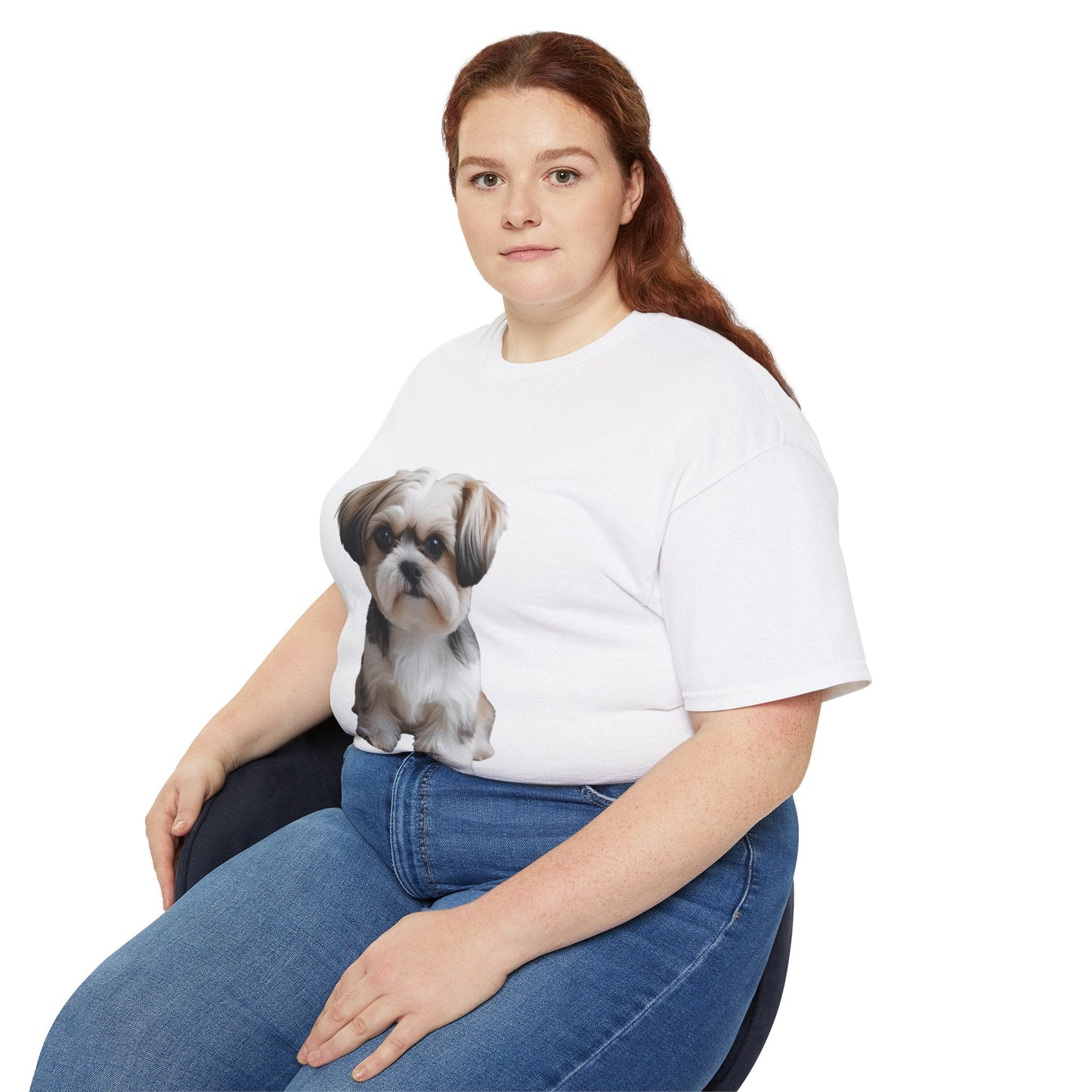 Maglietta Unisex in Cotone Ultra con Design Esclusivo Shih Tzu | AKYCO - AKYCO