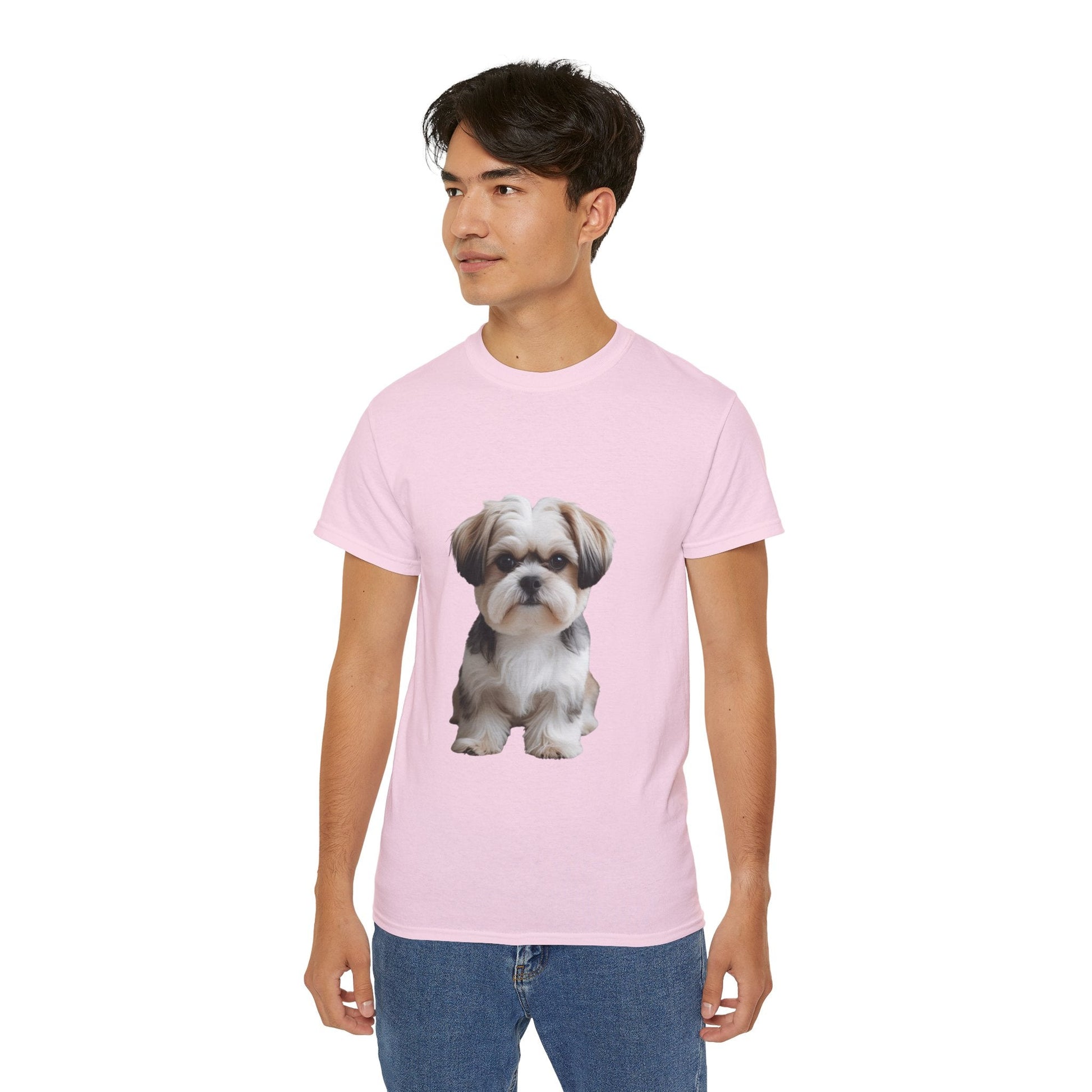 Maglietta Unisex in Cotone Ultra con Design Esclusivo Shih Tzu | AKYCO - AKYCO