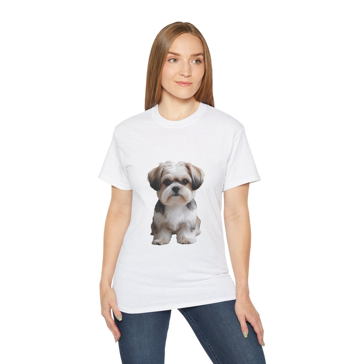 Maglietta Unisex in Cotone Ultra con Design Esclusivo Shih Tzu | AKYCO - AKYCO