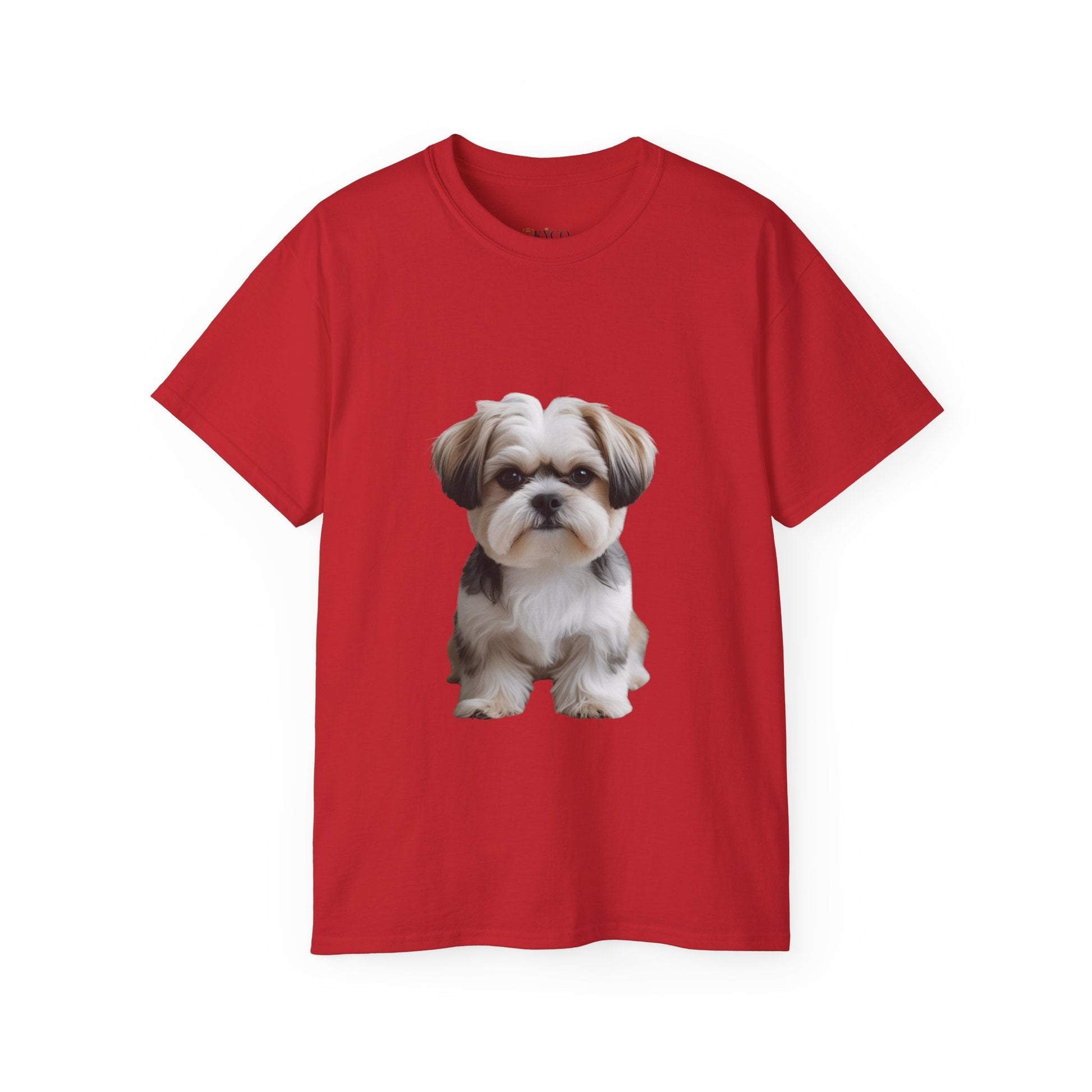 Maglietta Unisex in Cotone Ultra con Design Esclusivo Shih Tzu | AKYCO - AKYCO