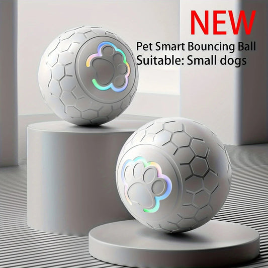 Palla Interattiva Ricaricabile per Cani e Gatti con Luci LED RGB - Giocattolo Stimolante e Resistente ai Morsi - Aky & Co.