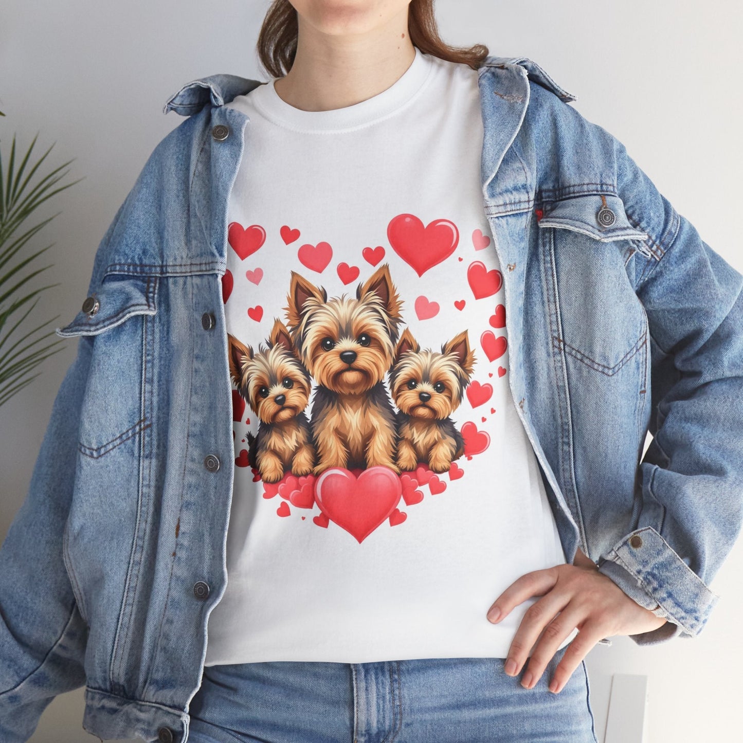 Romantic Love Rose Petals Unisex Heavy Cotton Tee - Aky & Co.