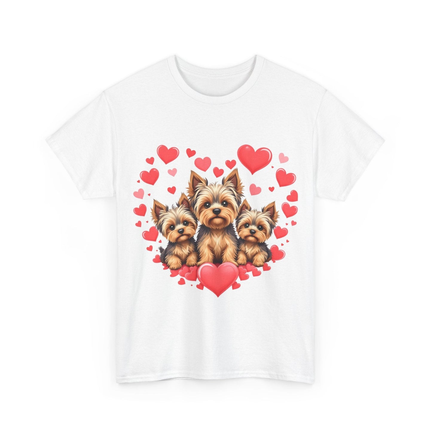 Romantic Love Rose Petals Unisex Heavy Cotton Tee - Aky & Co.