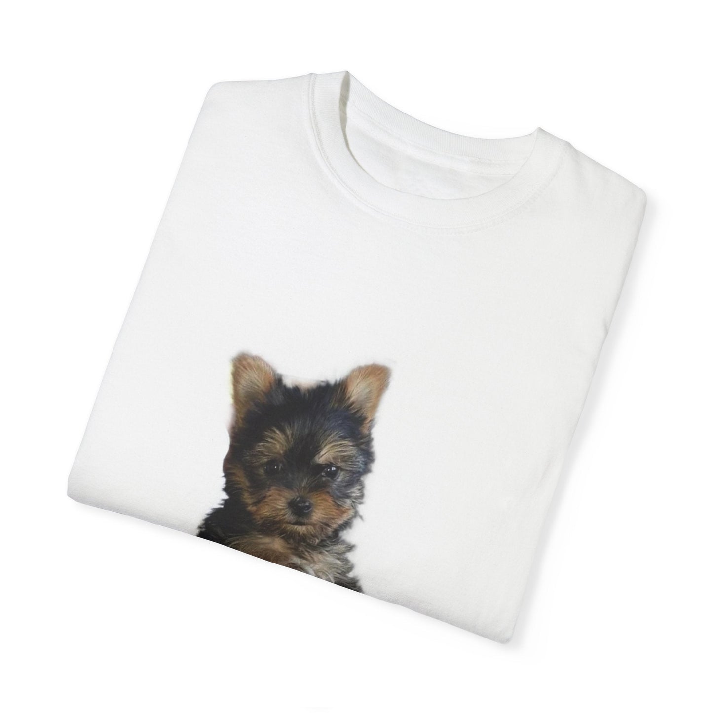 T-shirt Unisex con tema Yorkshire Puppy - Comfort Colors 1717 - Aky & Co.