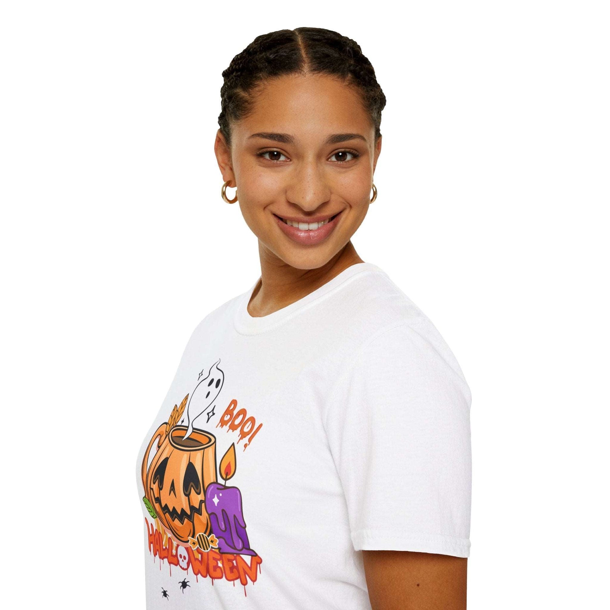 T-Shirt Unisex Softstyle per Halloween: Festeggia con Stile! - Aky & Co.