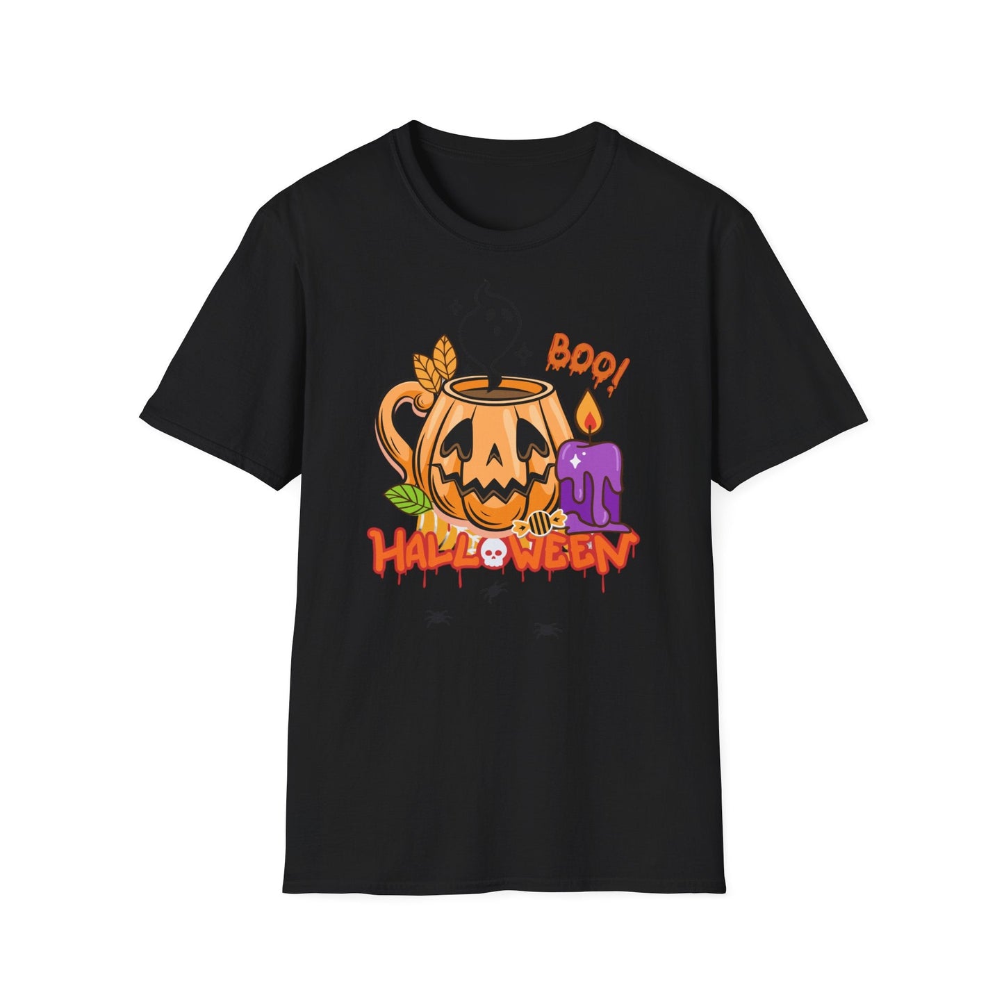 T-Shirt Unisex Softstyle per Halloween: Festeggia con Stile! - Aky & Co.