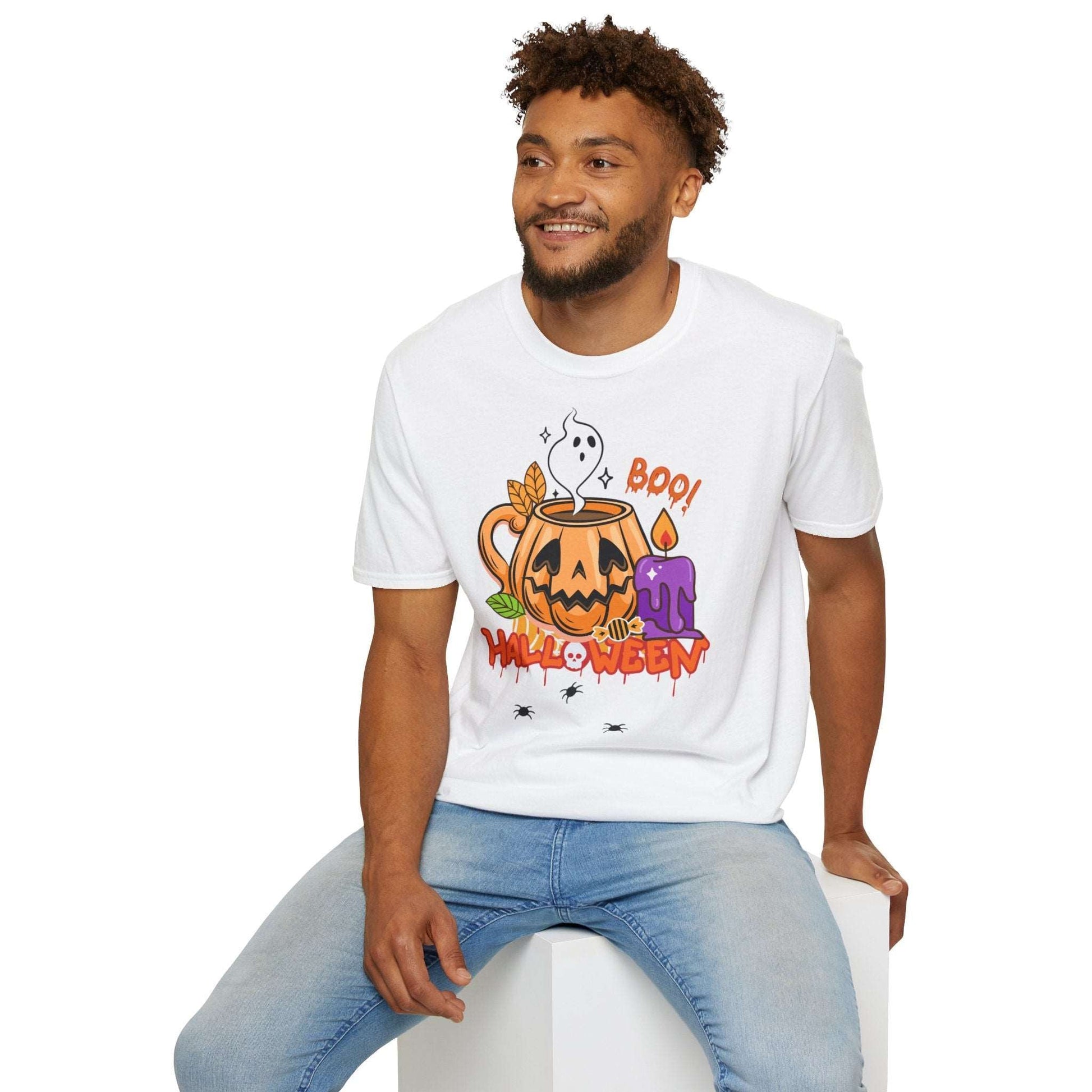T-Shirt Unisex Softstyle per Halloween: Festeggia con Stile! - Aky & Co.
