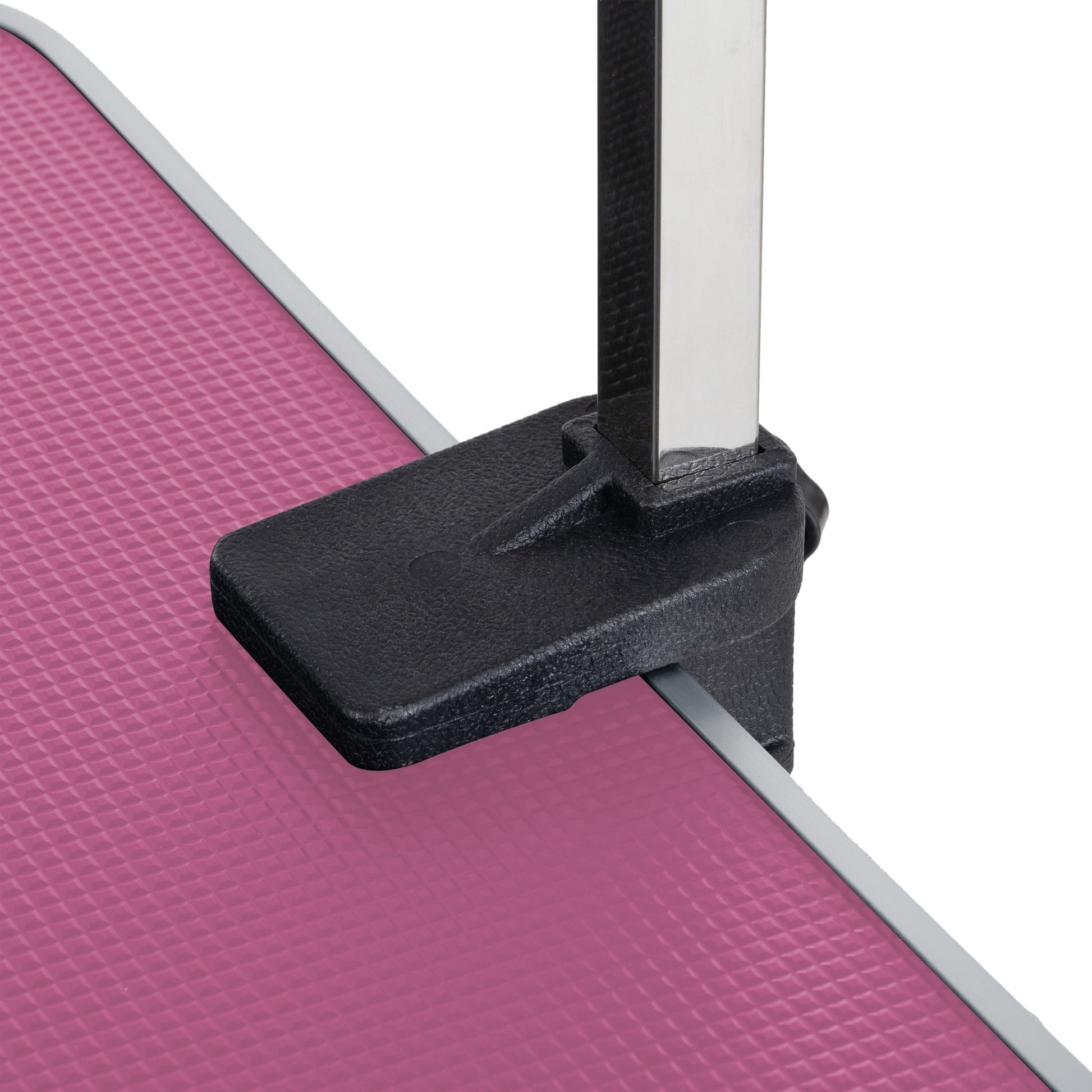 Tavolo da Toelettatura Pieghevole 36'' | Struttura in Acciaio, Cuscinetto in Gomma & Braccioli Regolabili - Rosa - Aky & Co.