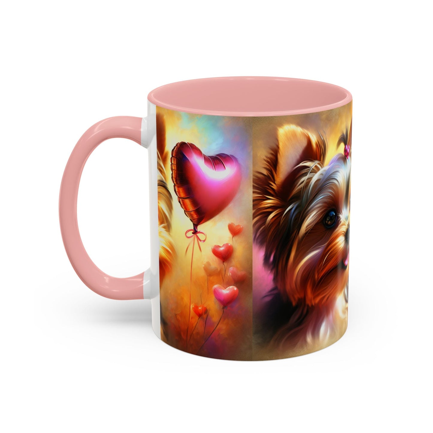 Tazza da Caffè con Dolce Cucciolo di Yorkshire Terrier - 330ml/450ml - Regalo Perfetto per Amanti dei Cani - AKYCO