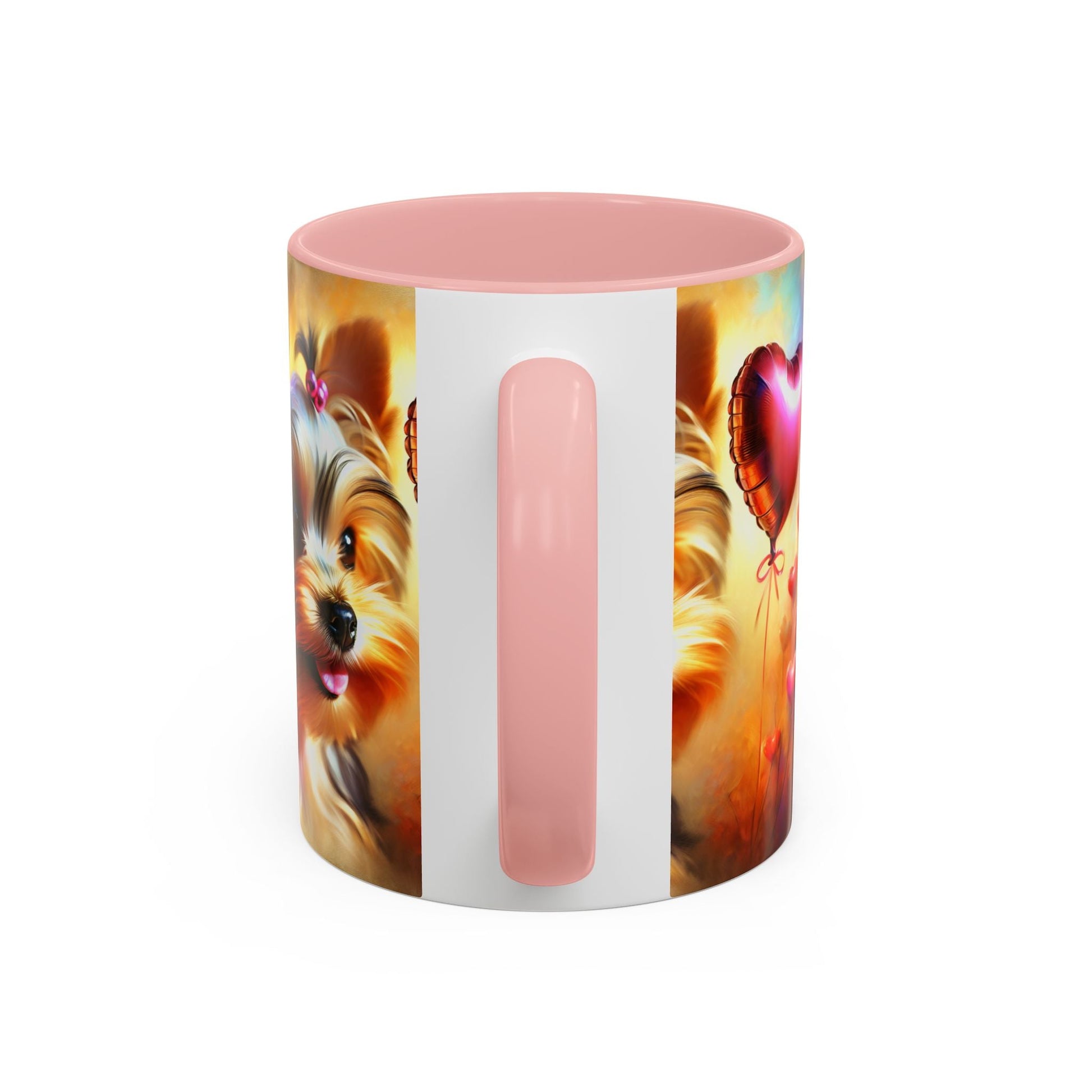 Tazza da Caffè con Dolce Cucciolo di Yorkshire Terrier - 330ml/450ml - Regalo Perfetto per Amanti dei Cani - AKYCO