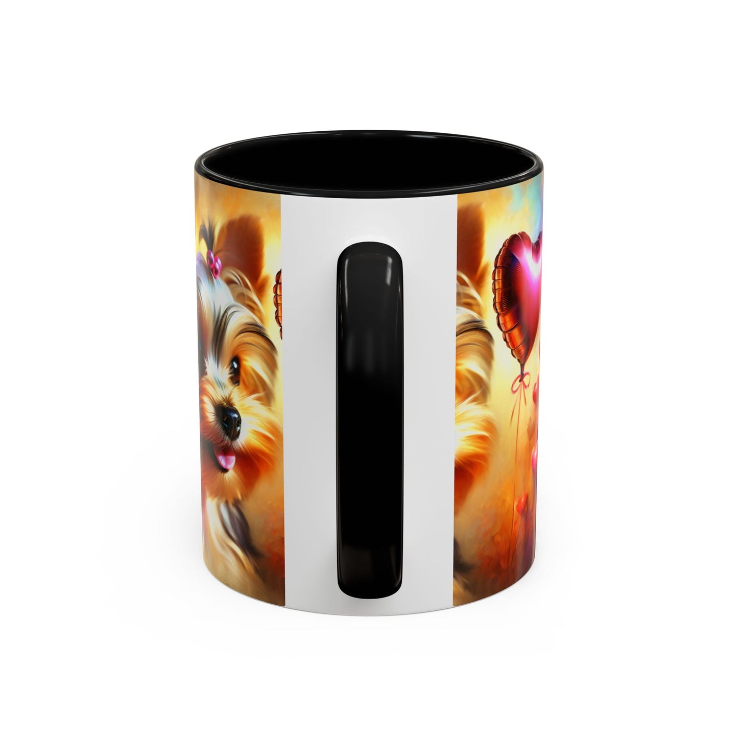 Tazza da Caffè con Dolce Cucciolo di Yorkshire Terrier - 330ml/450ml - Regalo Perfetto per Amanti dei Cani - AKYCO