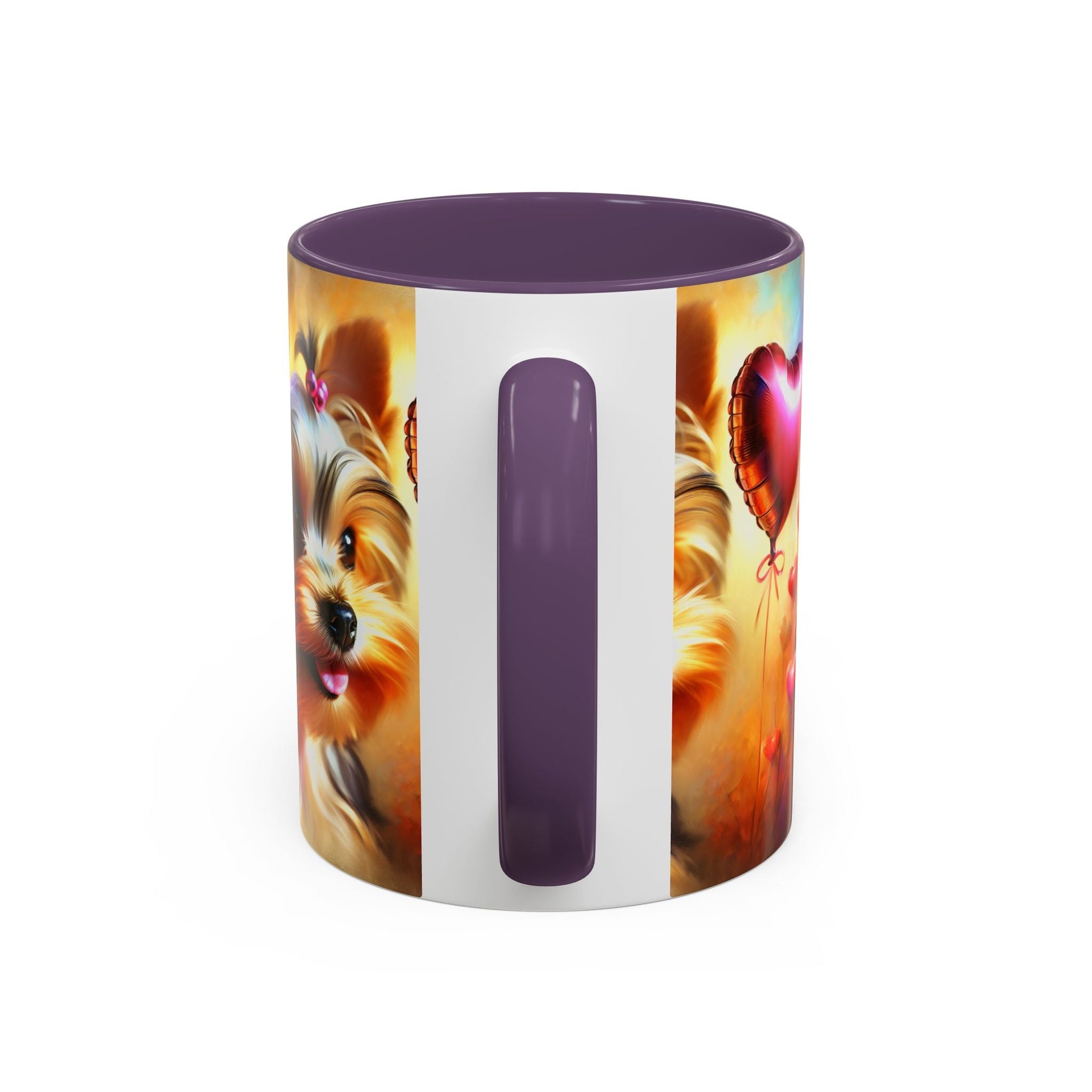 Tazza da Caffè con Dolce Cucciolo di Yorkshire Terrier - 330ml/450ml - Regalo Perfetto per Amanti dei Cani - AKYCO